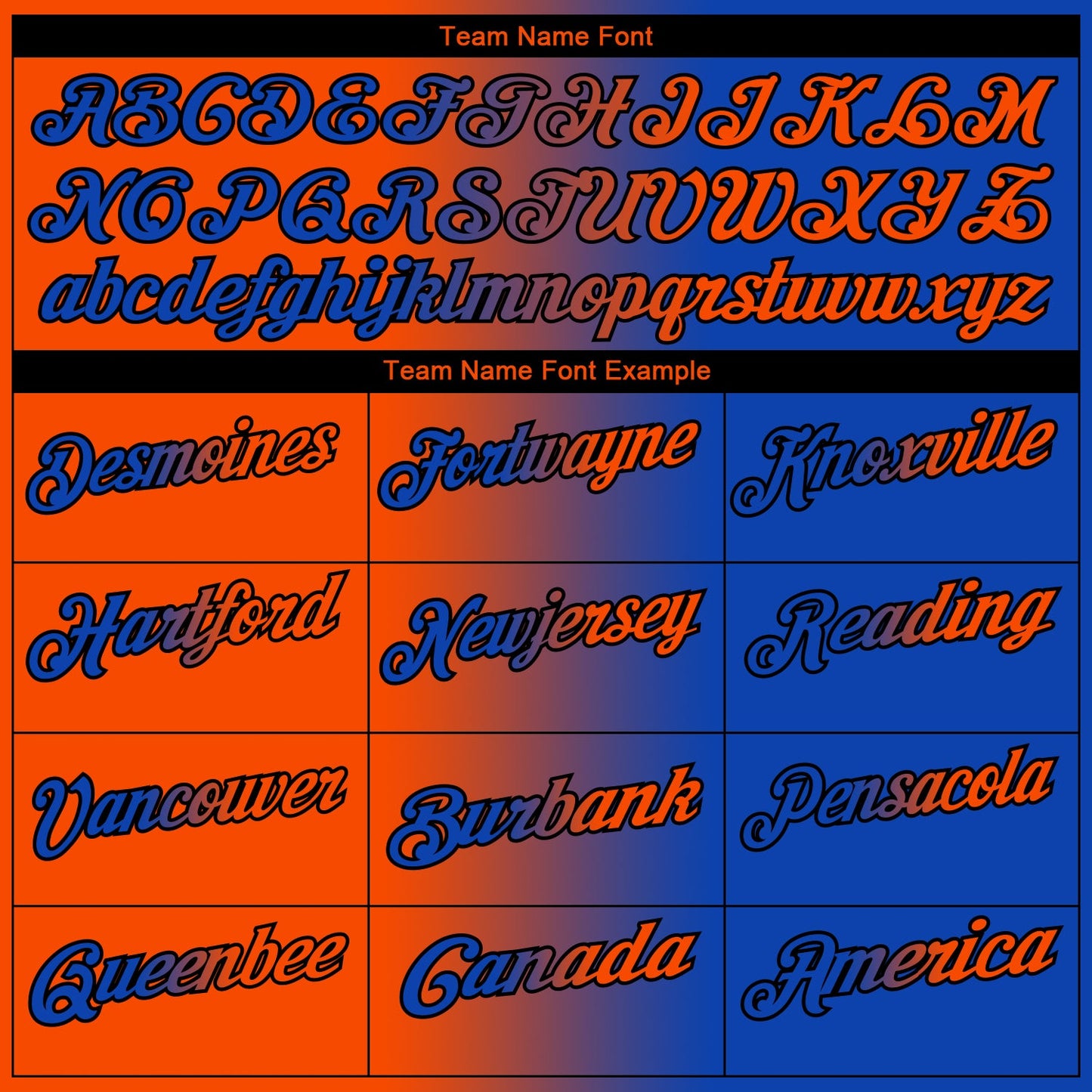 Custom Thunder Blue Orange-Black 3D Gradient Fashion Performance Polo Shirt view 4