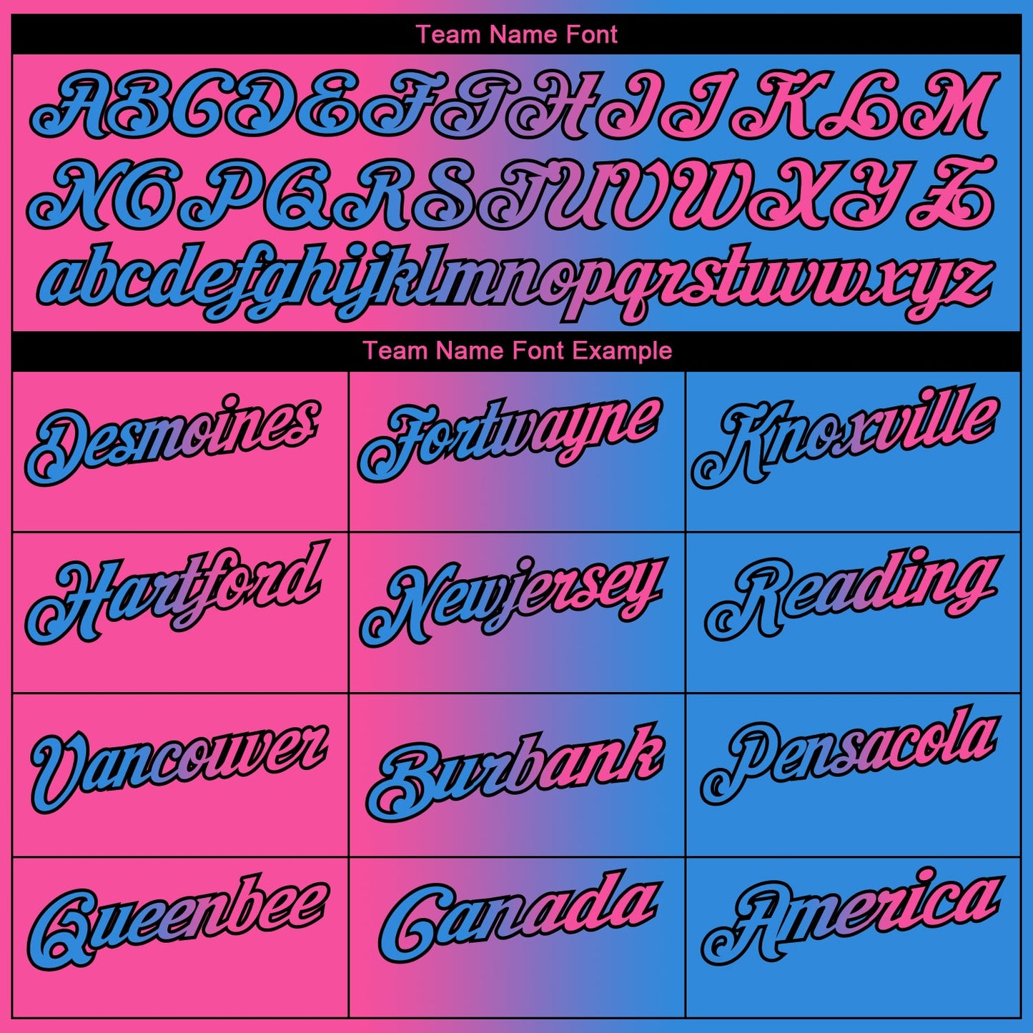 Custom Powder Blue Pink-Black 3D Gradient Fashion Performance Polo Shirt view 4