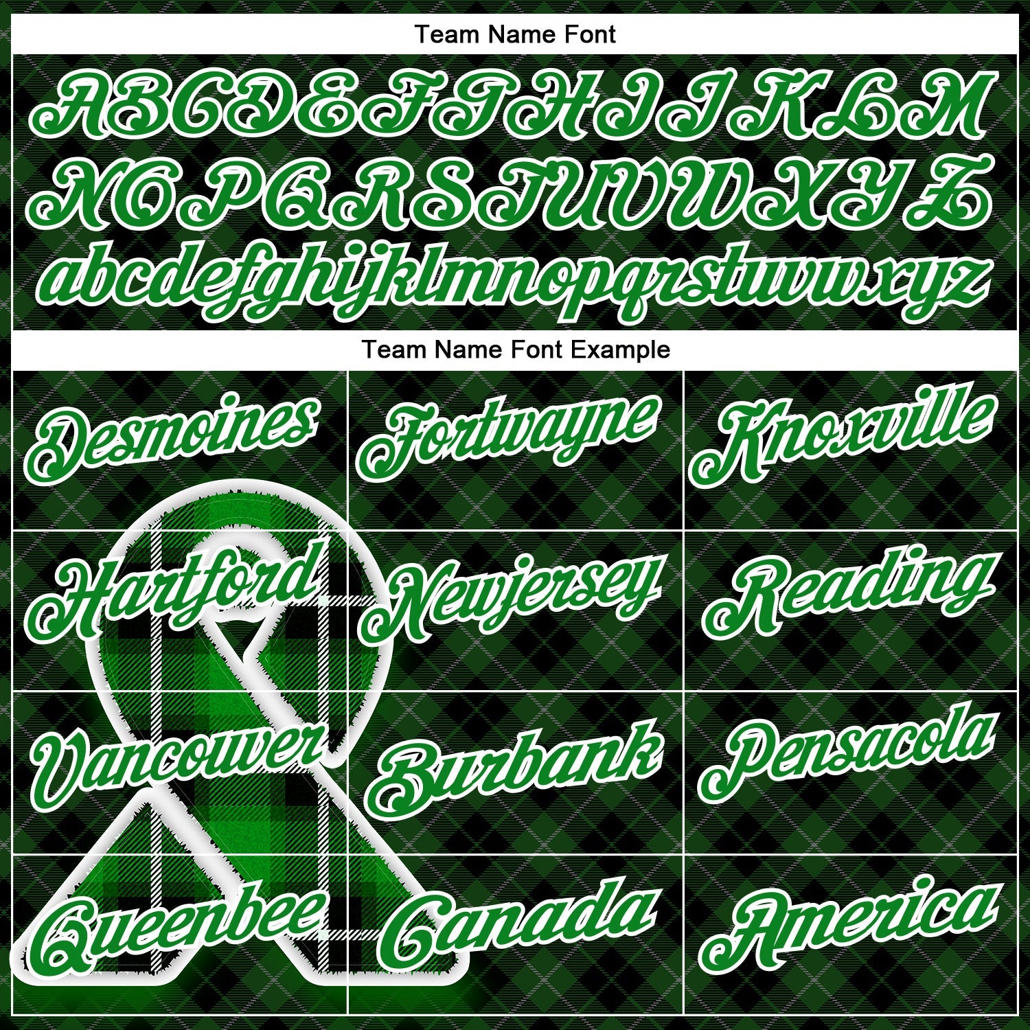 Custom Black Grass Green-White 3D Pattern Design Green Ribbon Liver Cancer Plaid Performance Polo Shirt view 4