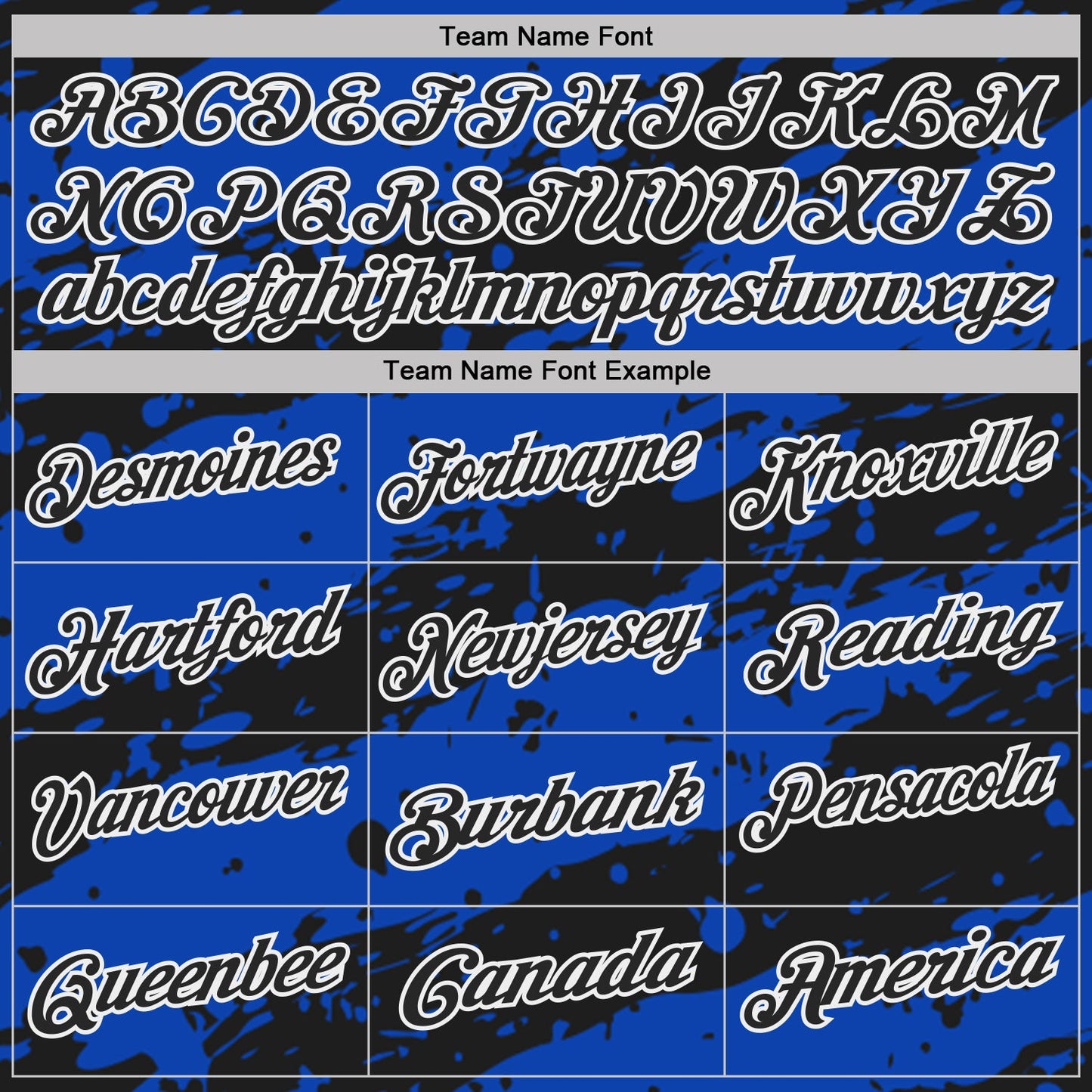 Custom Black Thunder Blue-White Paint Splash Stripe Performance Polo Shirt view 4