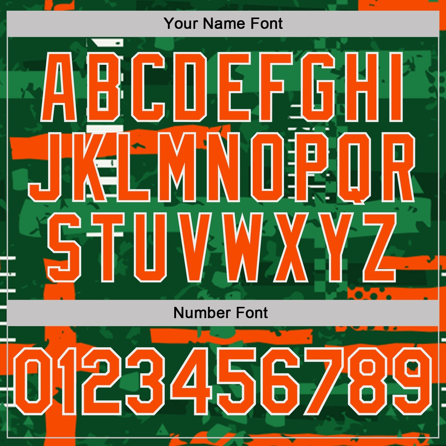 Custom Green Orange-White Abstract Geometric Grunge Fragment Performance Polo Shirt view 5