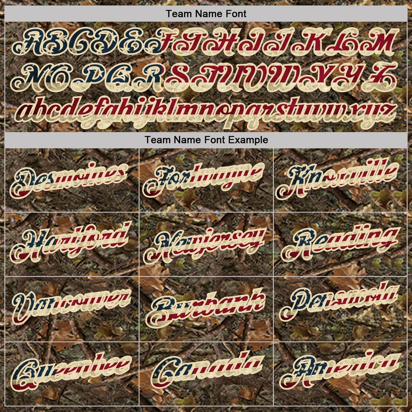Custom Camo Vintage USA Flag Cream-Brown Camo Woodland Forest Camouflage Salute To Service Patriotic Performance Polo Shirt view 4