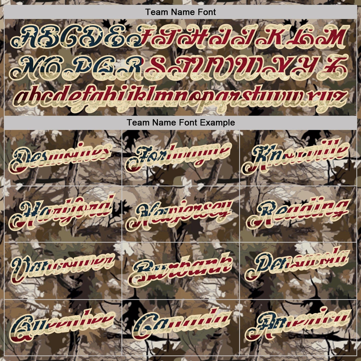 Custom Camo Vintage USA Flag Cream-Olive Camo Woodland Forest Camouflage Salute To Service Patriotic Performance Polo Shirt view 4