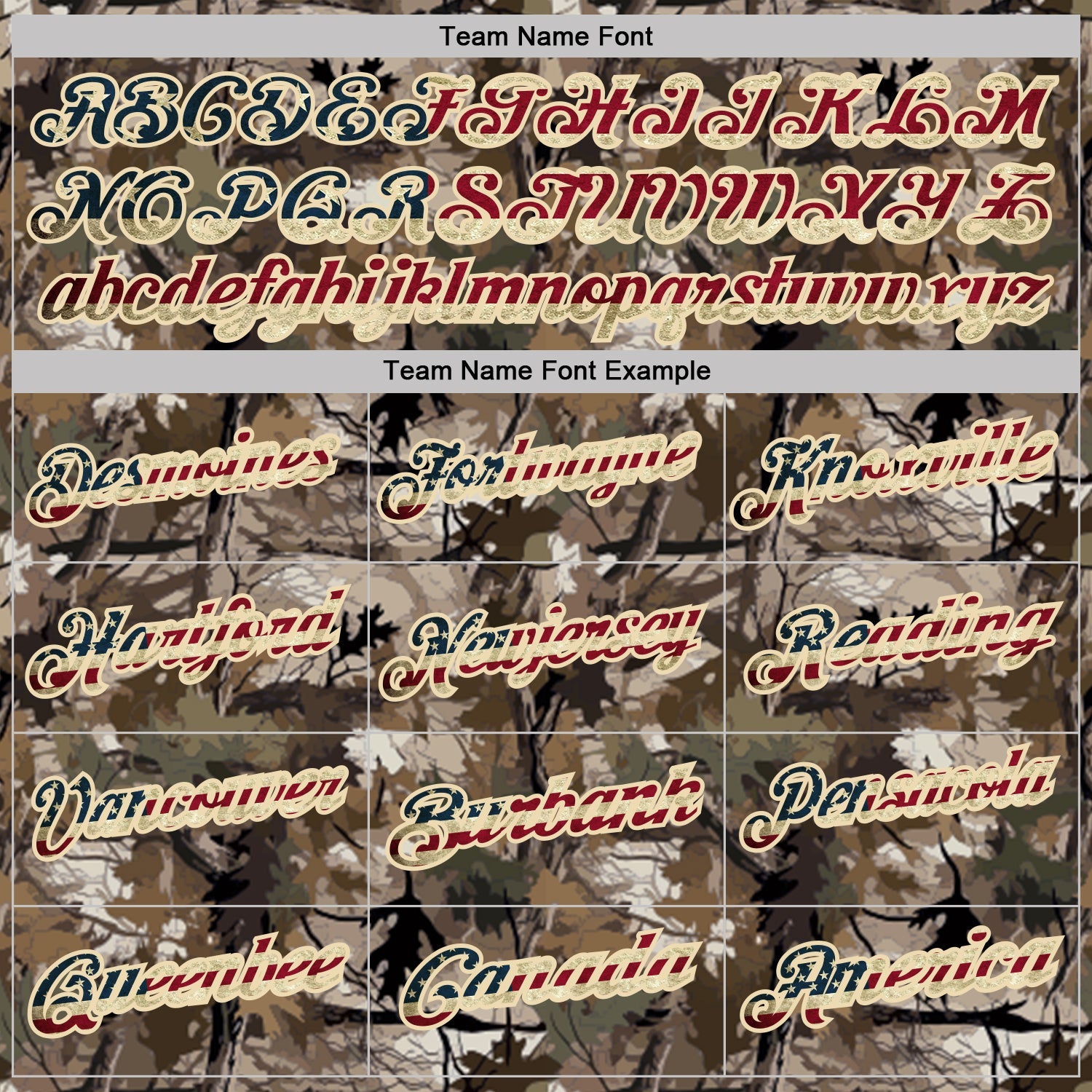 Custom Camo Vintage USA Flag Cream-Olive Camo Woodland Forest Camouflage Salute To Service Patriotic Performance Polo Shirt view 4