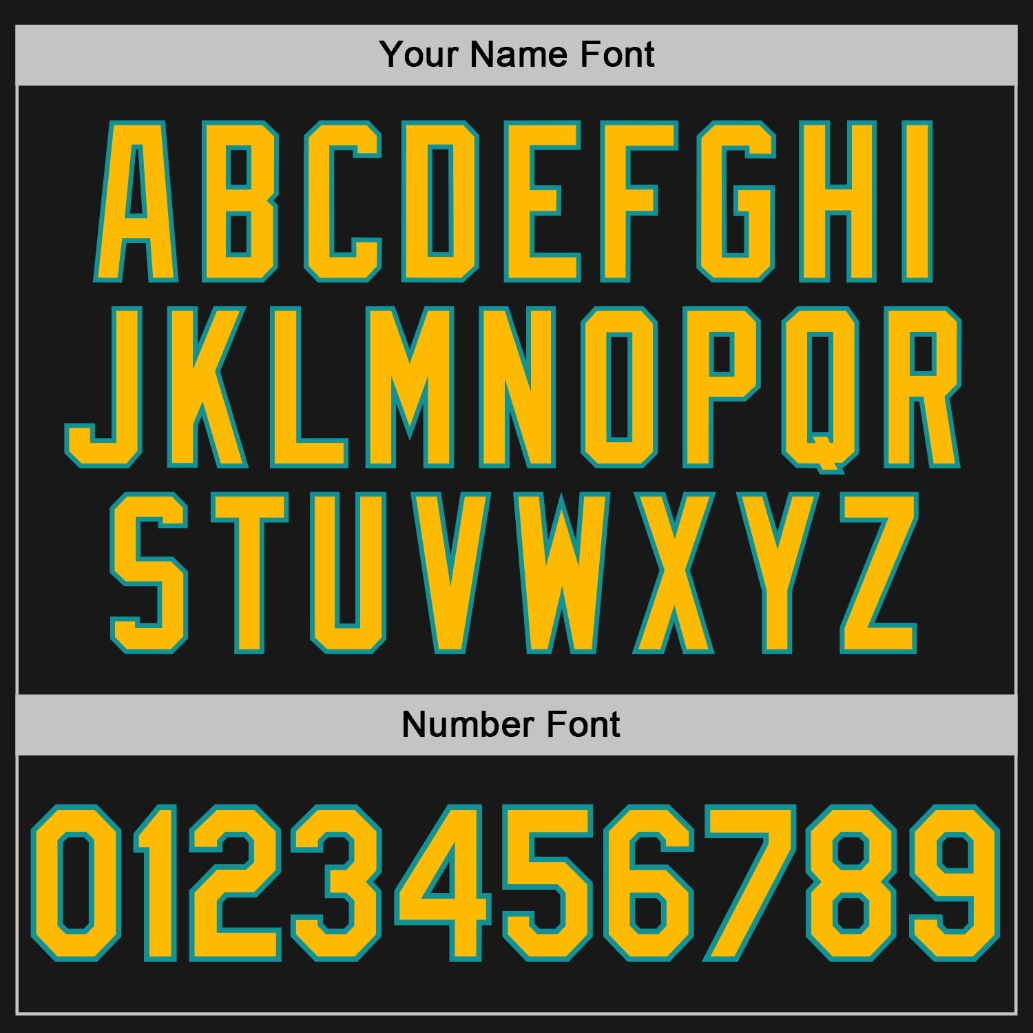 Custom Black Teal Pinstripe-Gold Performance Polo Shirt view 5