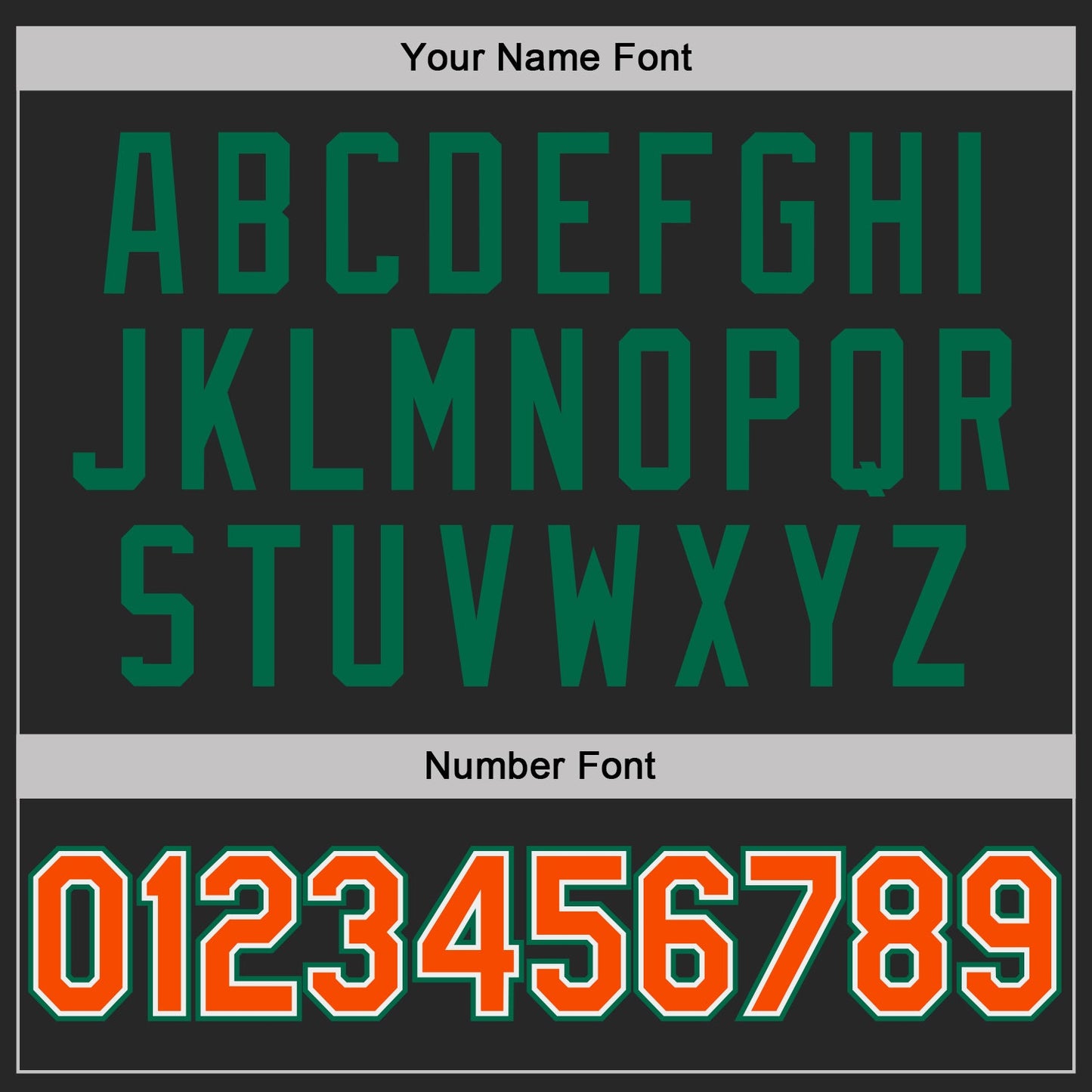 Custom Black Orange Pinstripe White-Kelly Green Performance Polo Shirt view 5