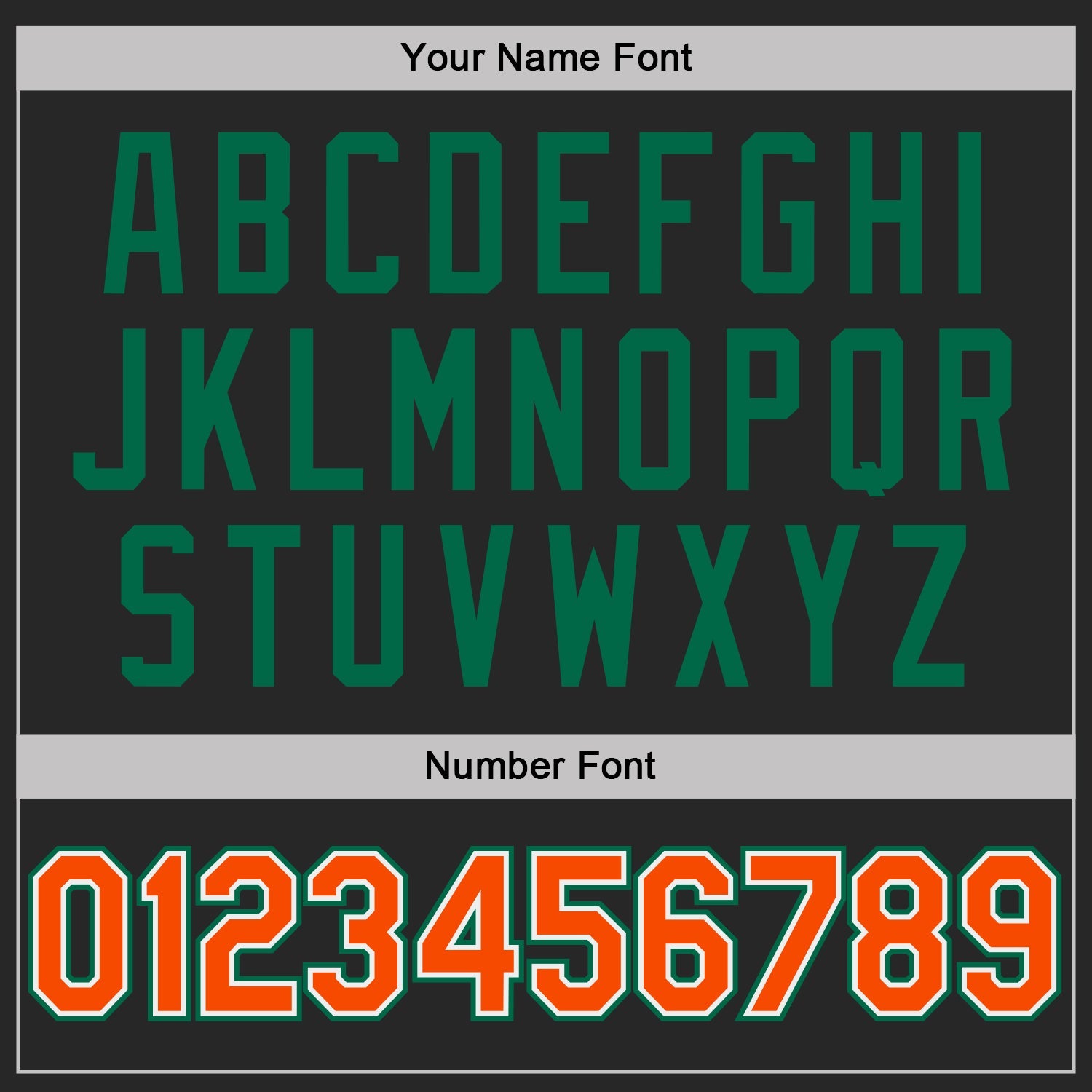 Custom Black Orange Pinstripe White-Kelly Green Performance Polo Shirt view 5
