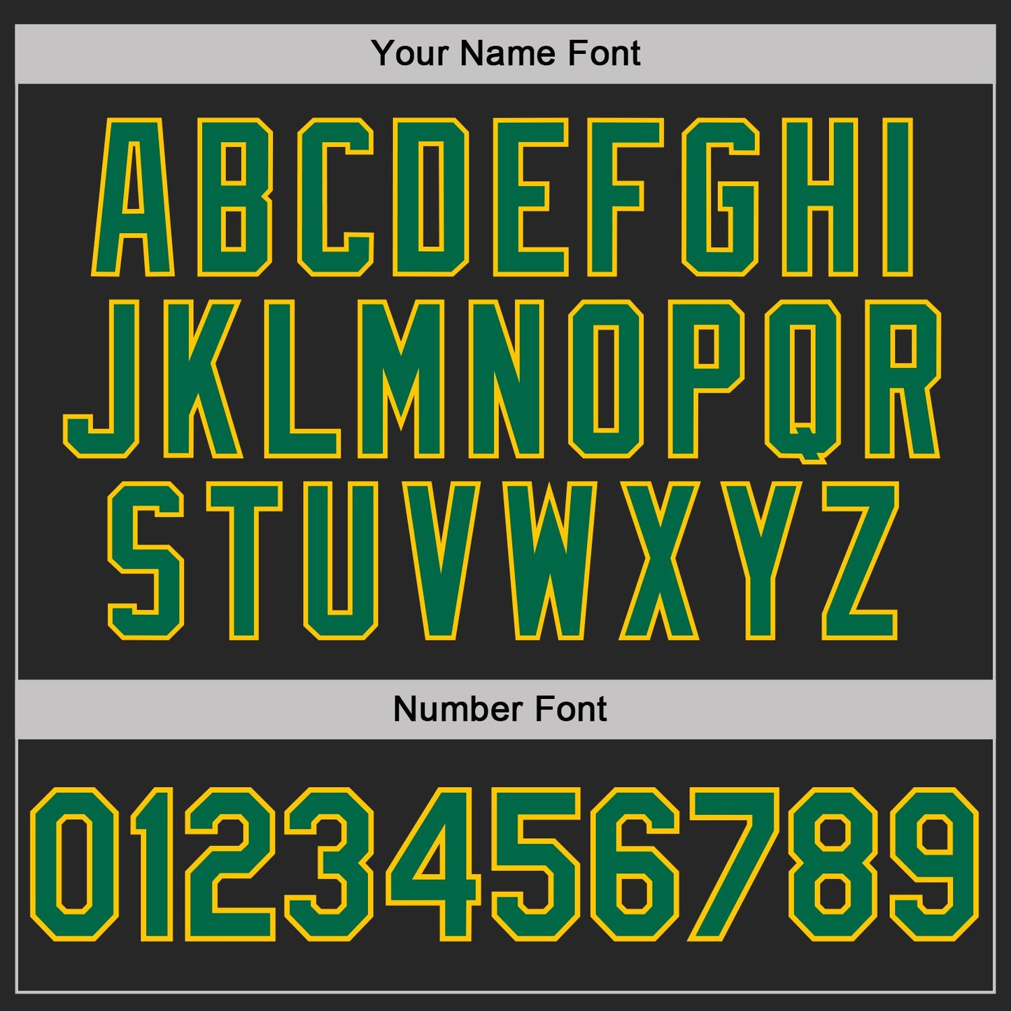 Custom Black Kelly Green Pinstripe-Yellow Performance Polo Shirt view 5
