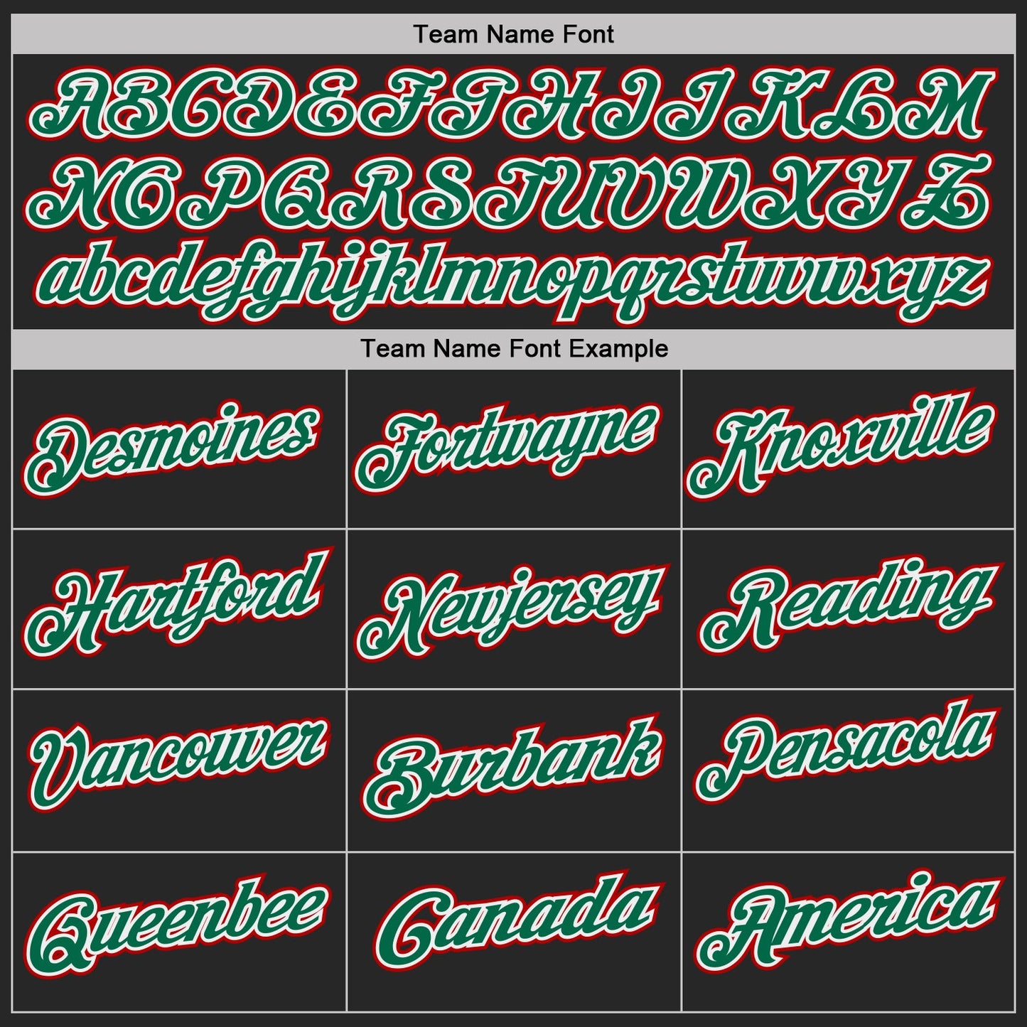 Custom Black Kelly Green Pinstripe White-Red Performance Polo Shirt view 4
