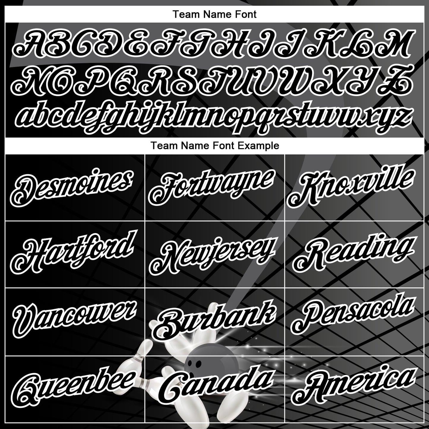 Custom Black Steel Gray-White Bowling Geometric Grid Performance Polo Shirt view 4