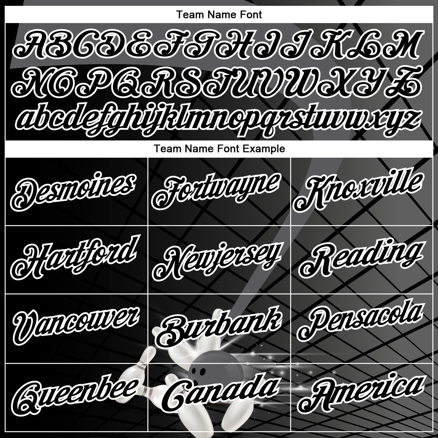 Custom Black Steel Gray-White Bowling Geometric Grid Performance Polo Shirt view 4