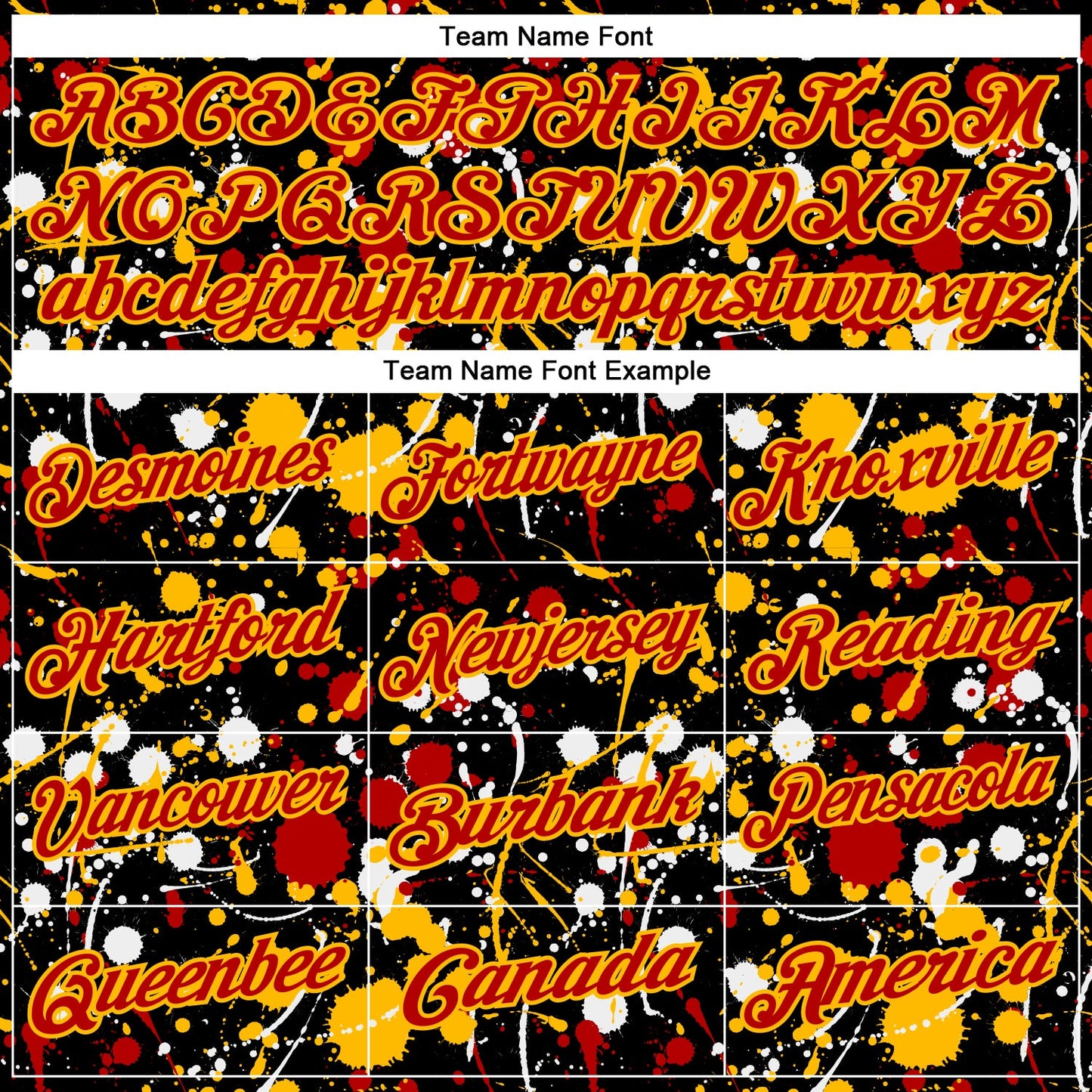 Custom Graffiti Pattern Red Black Gold-White Vibrant Multi-Color Abstract Splatter Performance Polo Shirt view 4