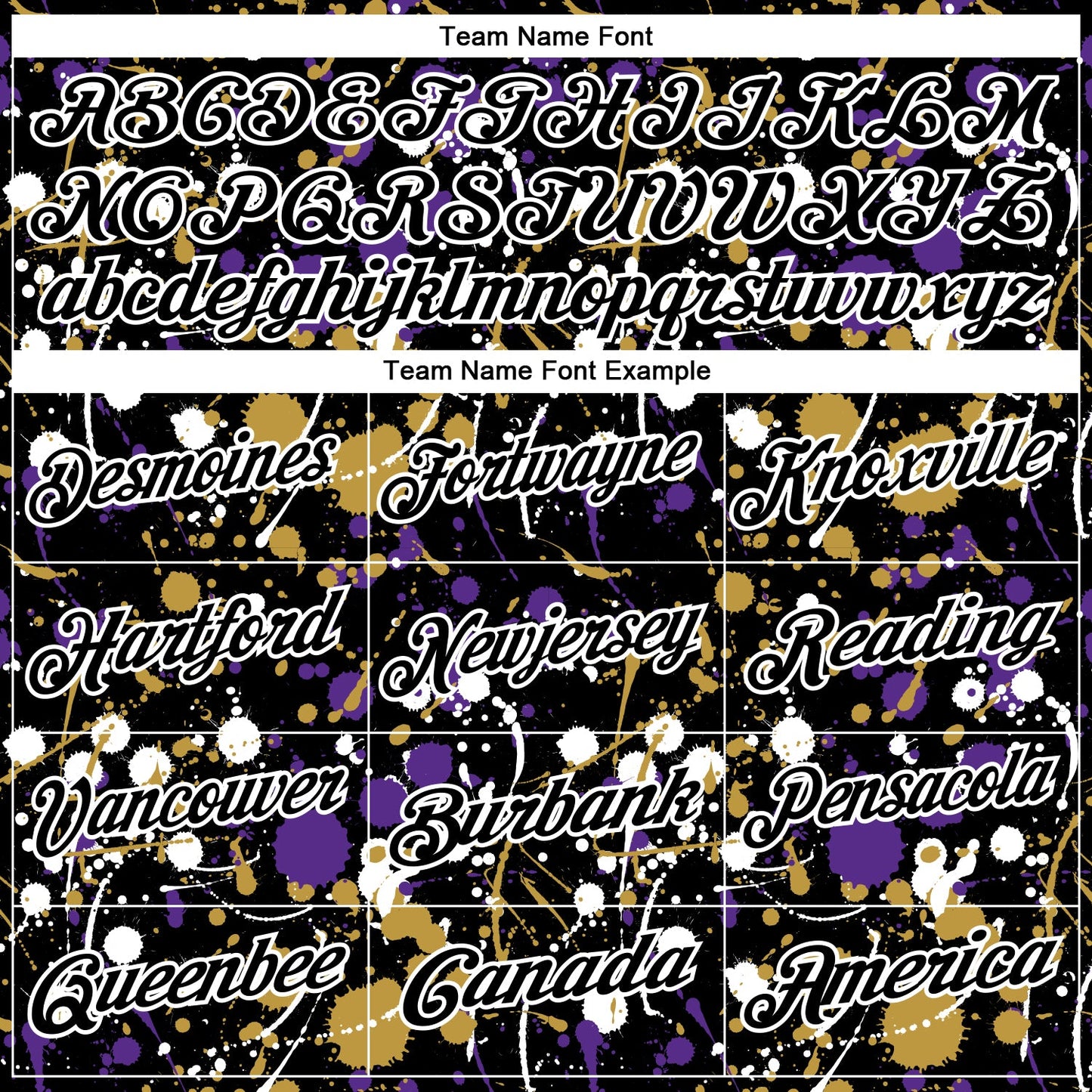 Custom Graffiti Pattern Black Purple Old Gold-White Vibrant Multi-Color Abstract Splatter Performance Polo Shirt view 4