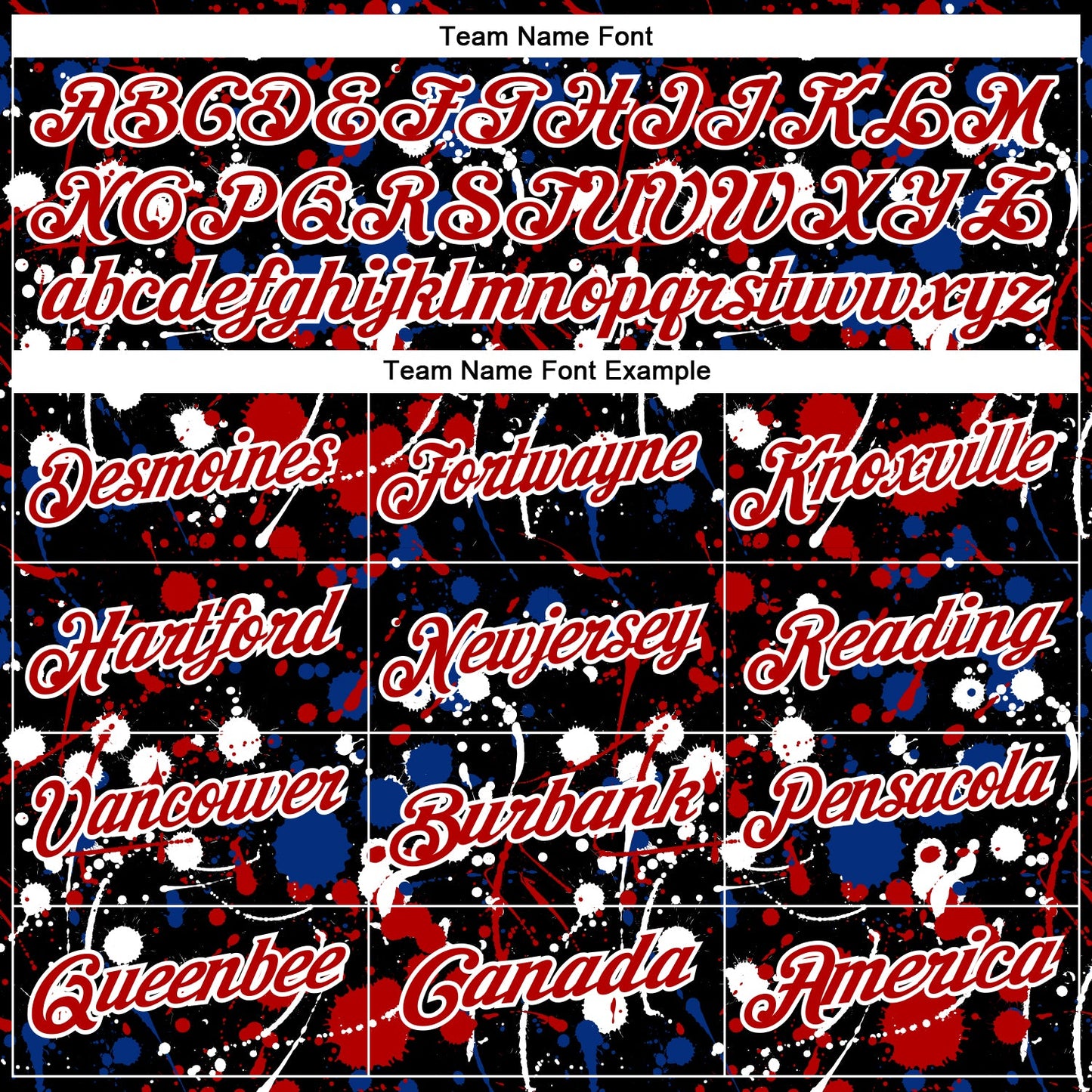 Custom Graffiti Pattern Red Black Royal-White Vibrant Multi-Color Abstract Splatter Performance Polo Shirt view 4