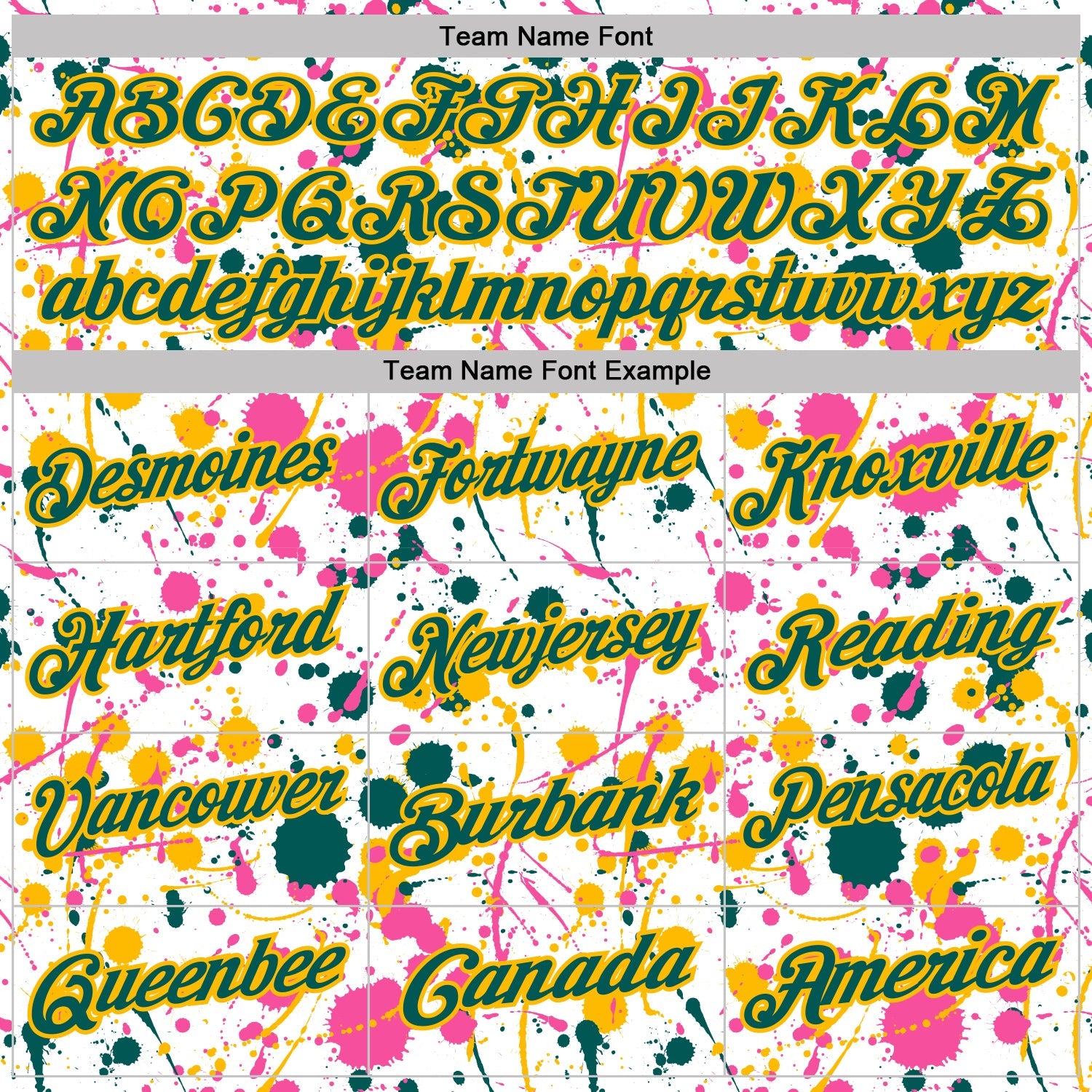 Custom Graffiti Pattern Midnight Green White Pink-Gold Vibrant Multi-Color Abstract Splatter Performance Polo Shirt view 4