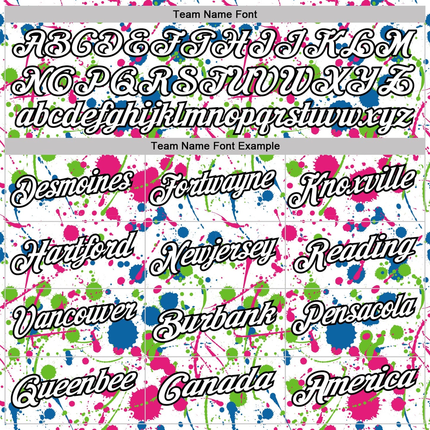 Custom Graffiti Pattern White Blue Hot Pink Aurora Green-Black Vibrant Multi-Color Abstract Splatter Performance Polo Shirt view 4