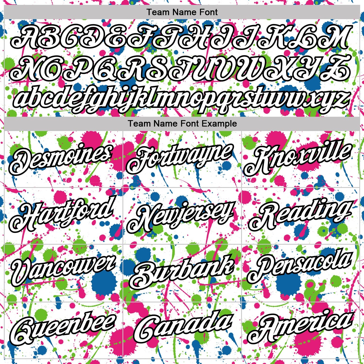 Custom Graffiti Pattern White Blue Hot Pink Aurora Green-Black Vibrant Multi-Color Abstract Splatter Performance Polo Shirt view 4