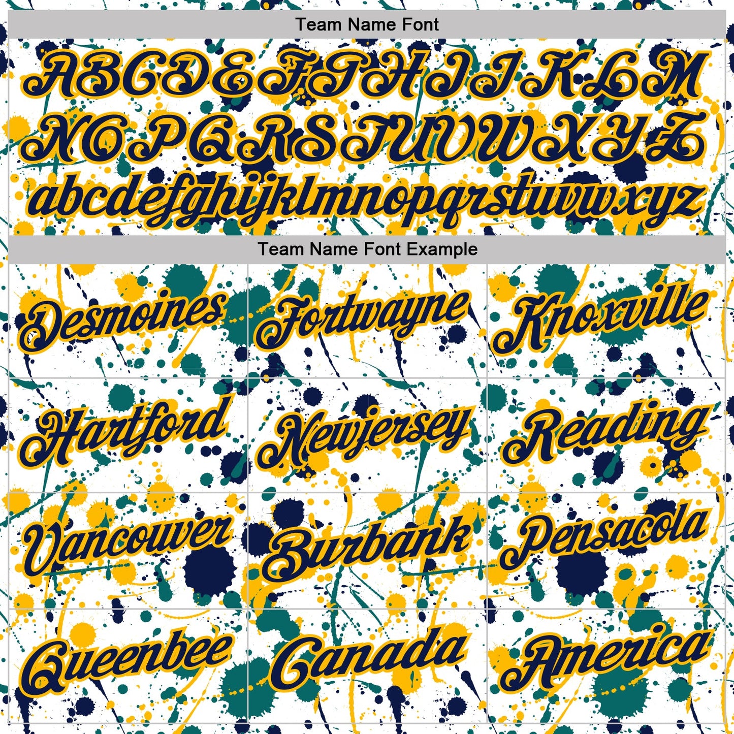 Custom Graffiti Pattern Navy White Teal-Gold Vibrant Multi-Color Abstract Splatter Performance Polo Shirt view 4