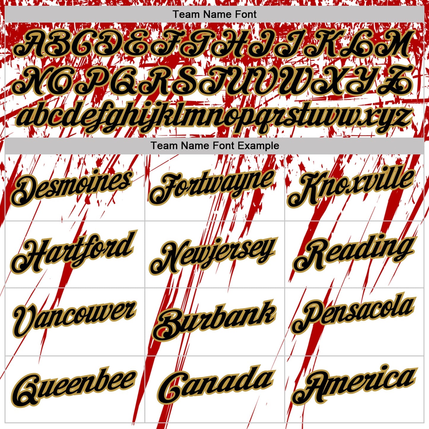 Custom White Black Red-Old Gold Distressed Scratch Brush Stroke Performance Polo Shirt view 4