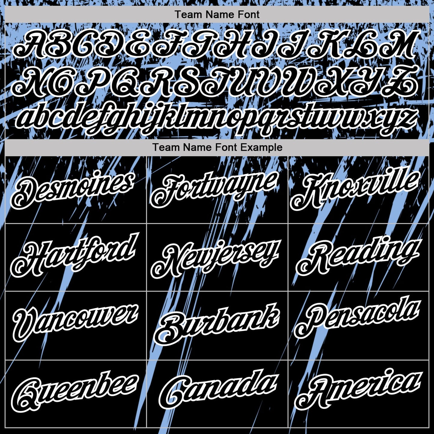 Custom Black Light Blue-White Distressed Scratch Brush Stroke Performance Polo Shirt view 4