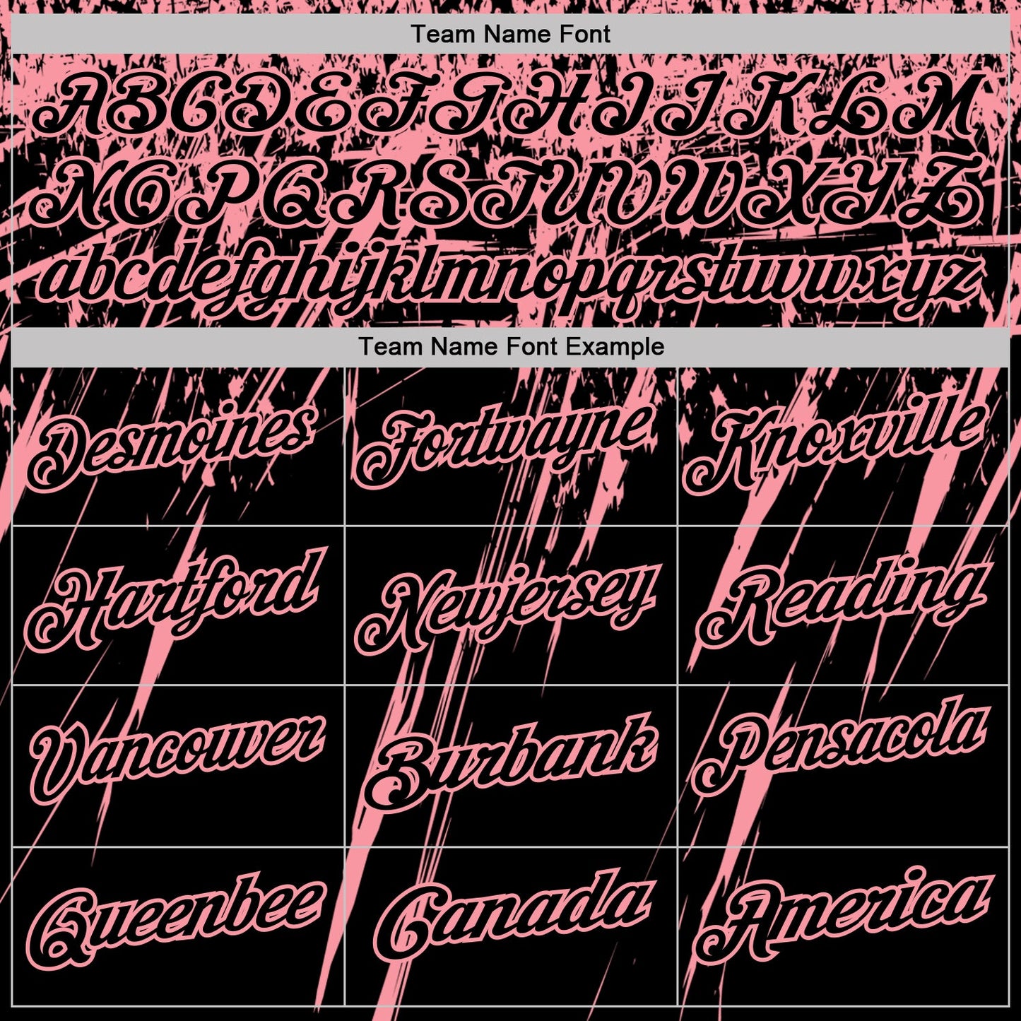 Custom Black-Medium Pink Distressed Scratch Brush Stroke Performance Polo Shirt view 4
