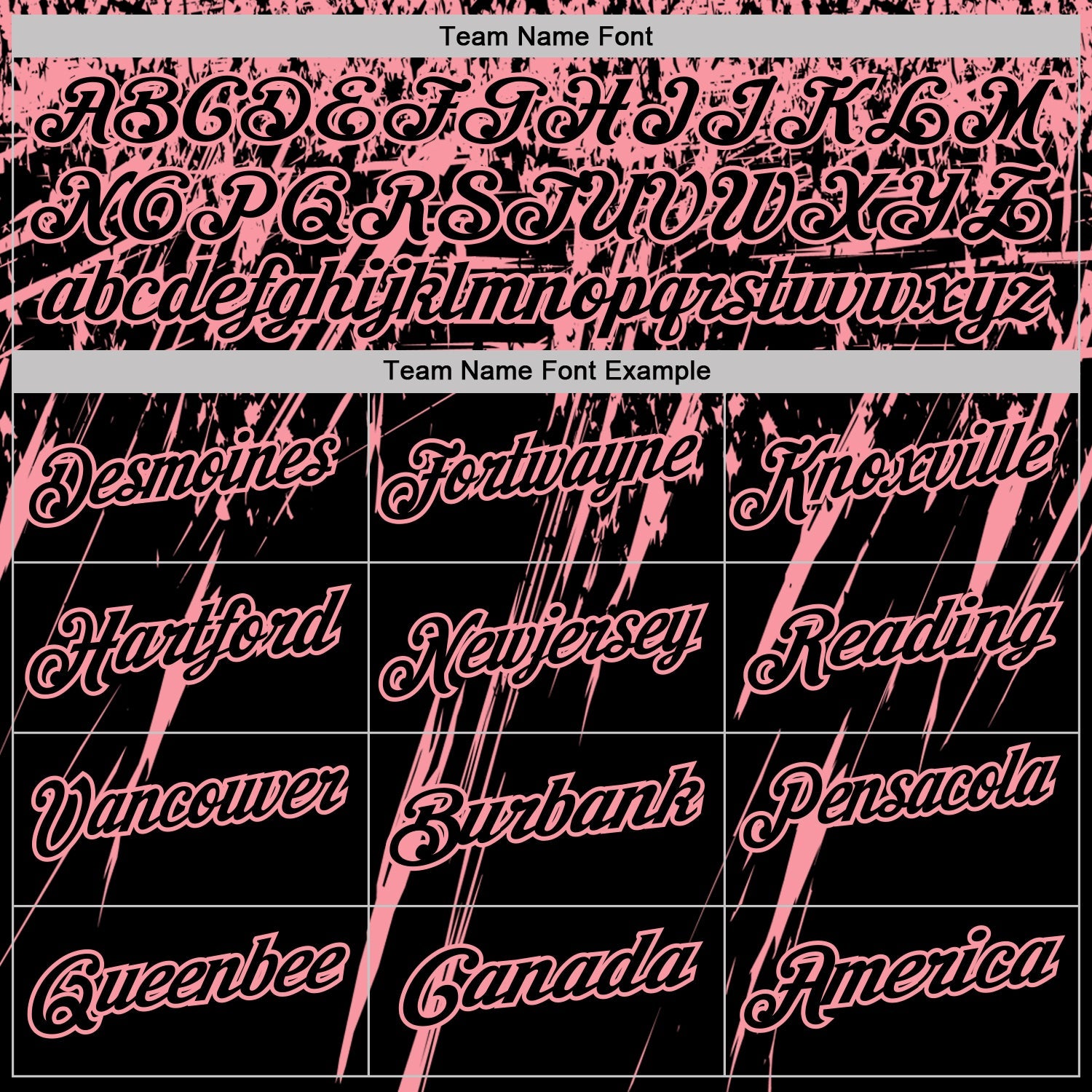 Custom Black-Medium Pink Distressed Scratch Brush Stroke Performance Polo Shirt view 4
