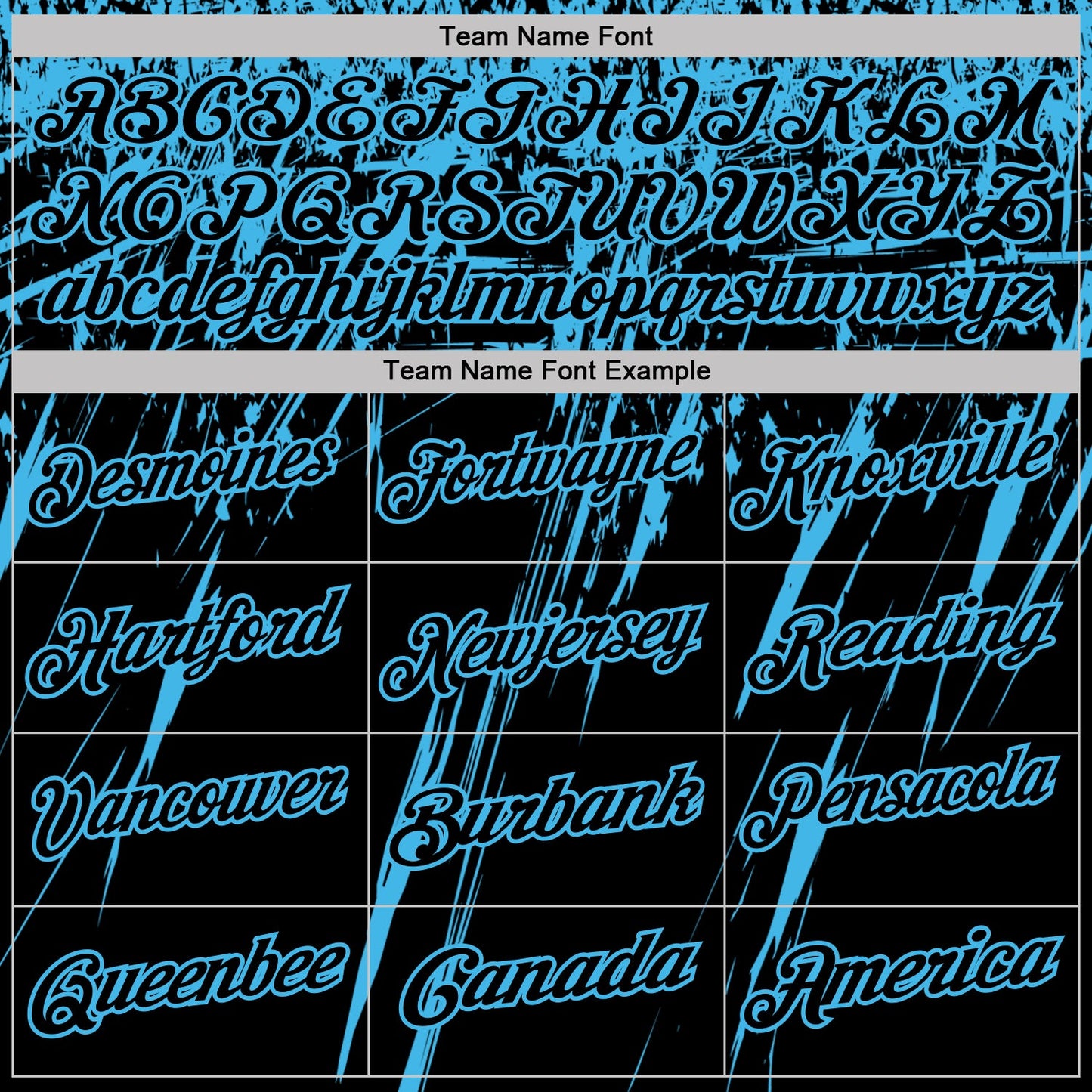 Custom Black-Sky Blue Distressed Scratch Brush Stroke Performance Polo Shirt view 4