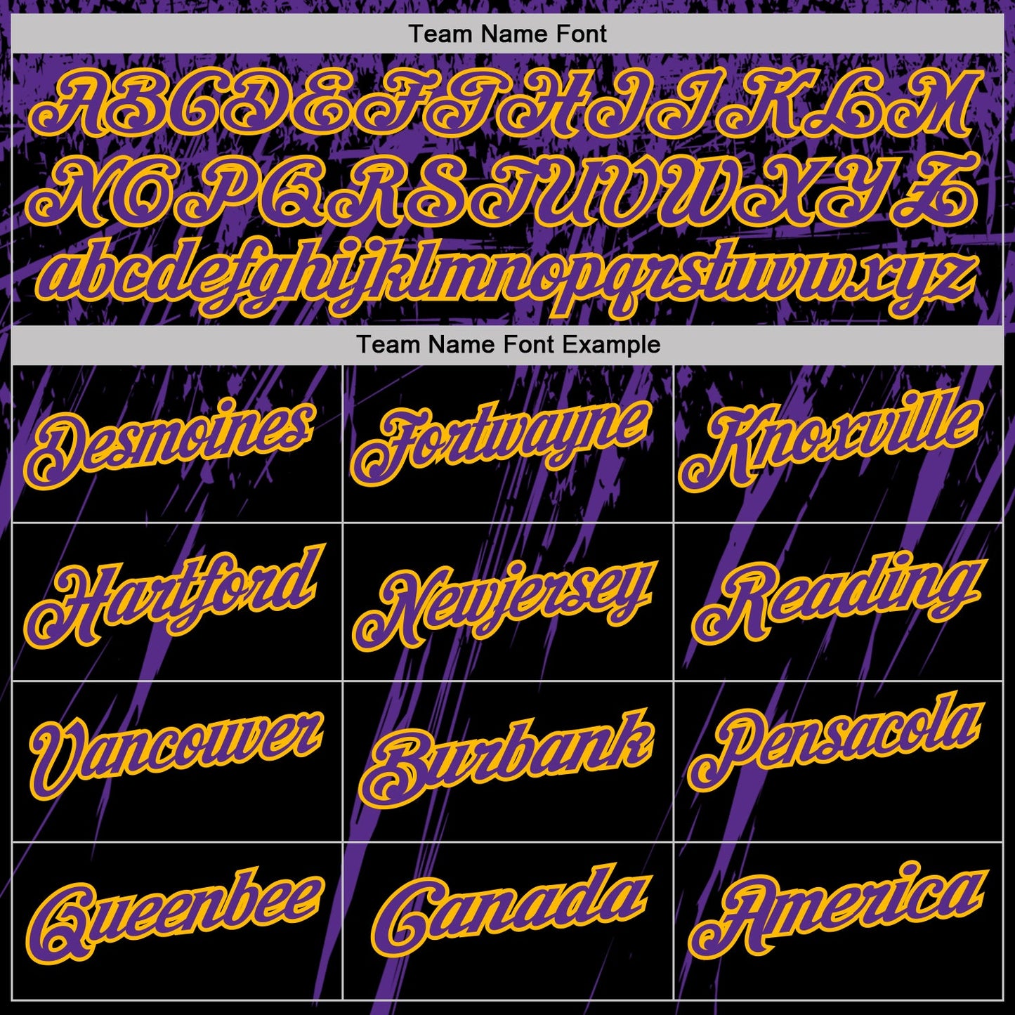 Custom Black Purple-Gold Distressed Scratch Brush Stroke Performance Polo Shirt view 4