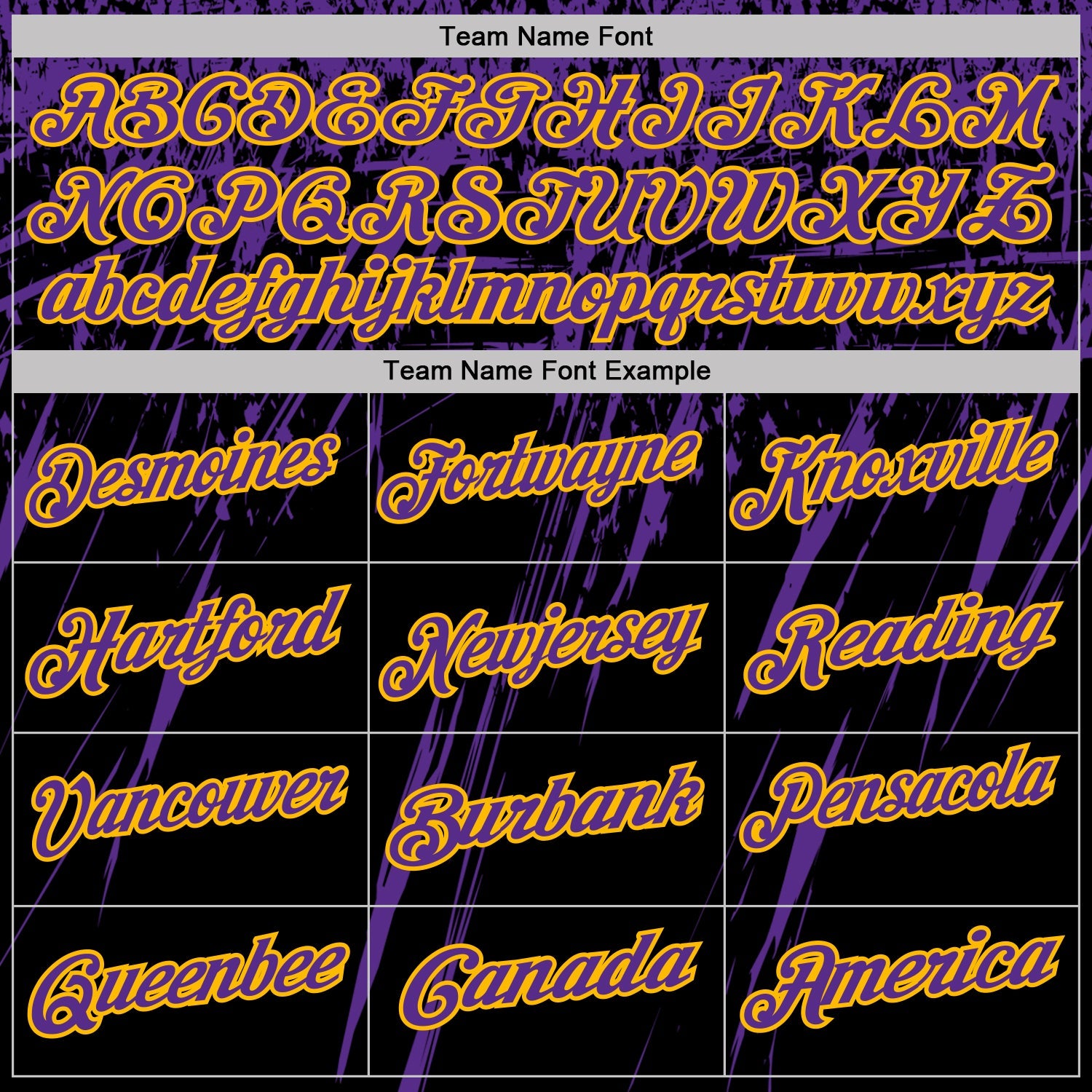 Custom Black Purple-Gold Distressed Scratch Brush Stroke Performance Polo Shirt view 4