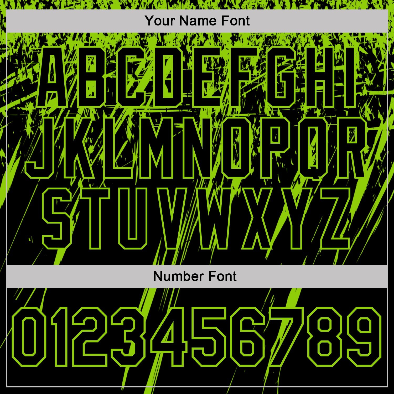 Custom Black-Neon Green Distressed Scratch Brush Stroke Performance Polo Shirt view 5