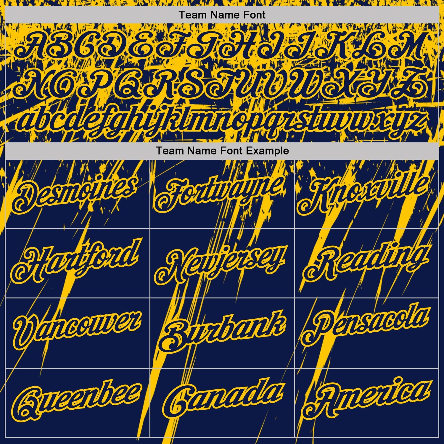 Custom Navy-Yellow Distressed Scratch Brush Stroke Performance Polo Shirt view 4