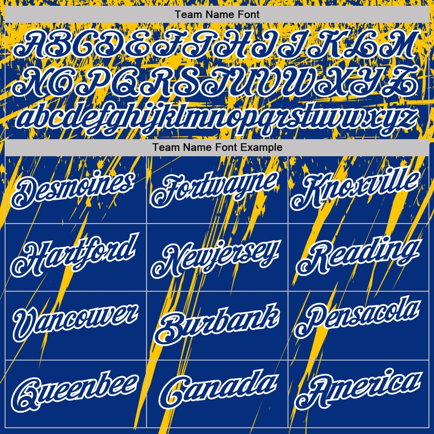 Custom Royal Yellow-White Distressed Scratch Brush Stroke Performance Polo Shirt view 4