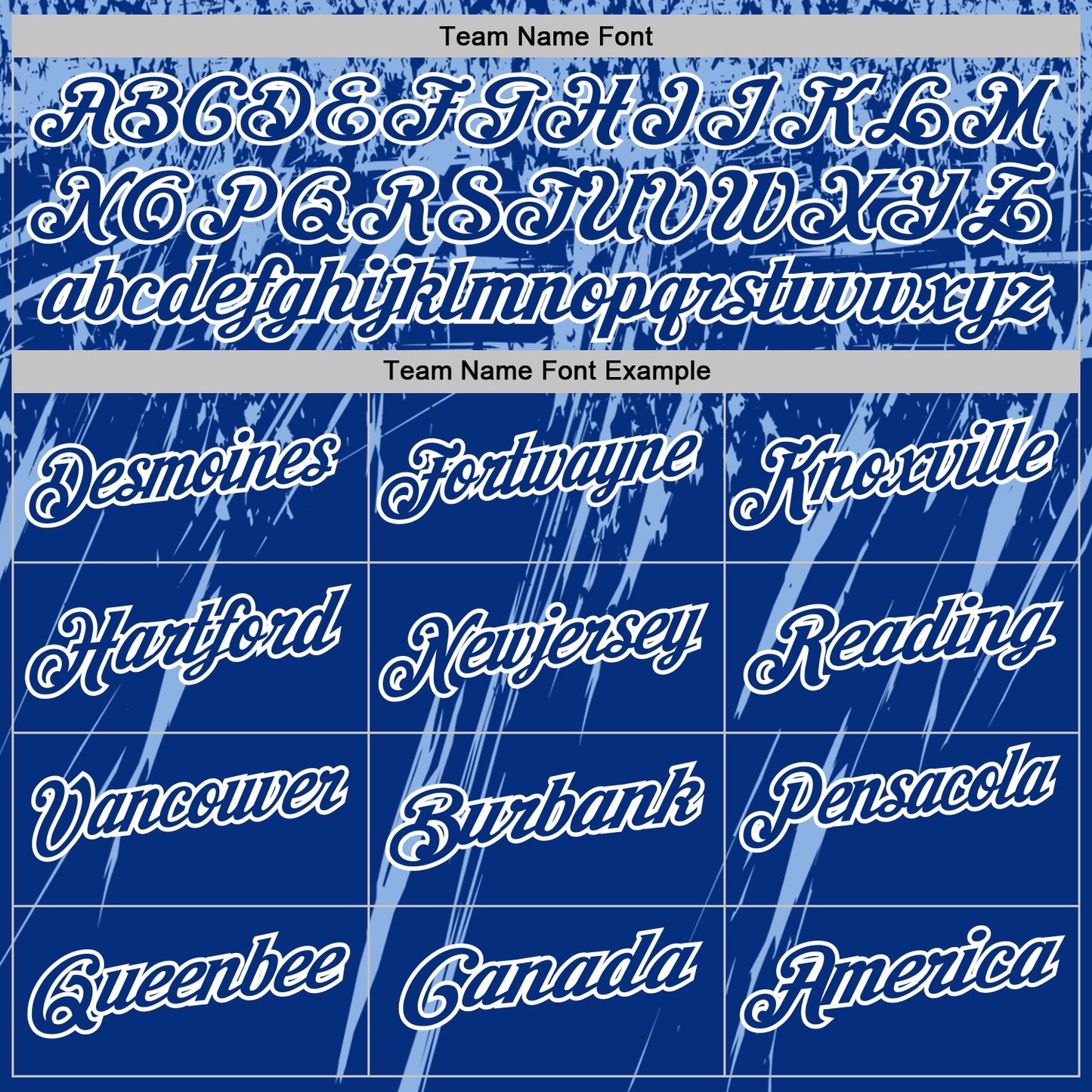 Custom Royal Light Blue-White Distressed Scratch Brush Stroke Performance Polo Shirt view 4