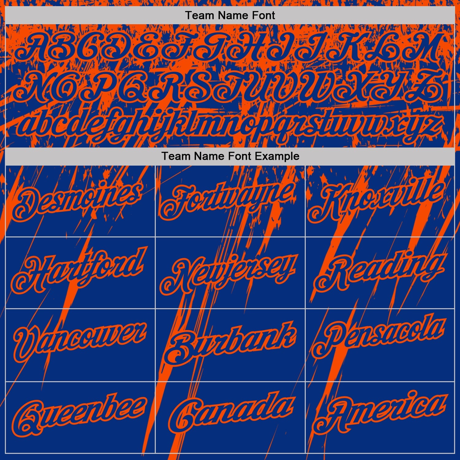 Custom Royal-Orange Distressed Scratch Brush Stroke Performance Polo Shirt view 4