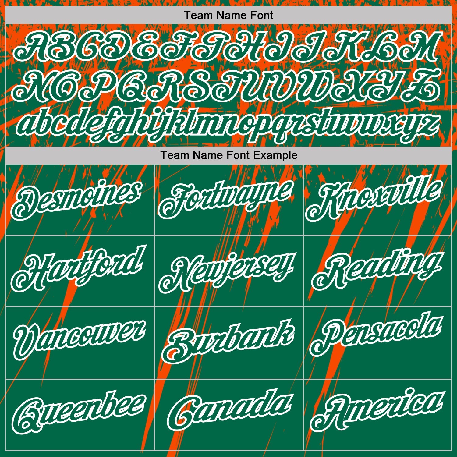 Custom Kelly Green Orange-White Distressed Scratch Brush Stroke Performance Polo Shirt view 4