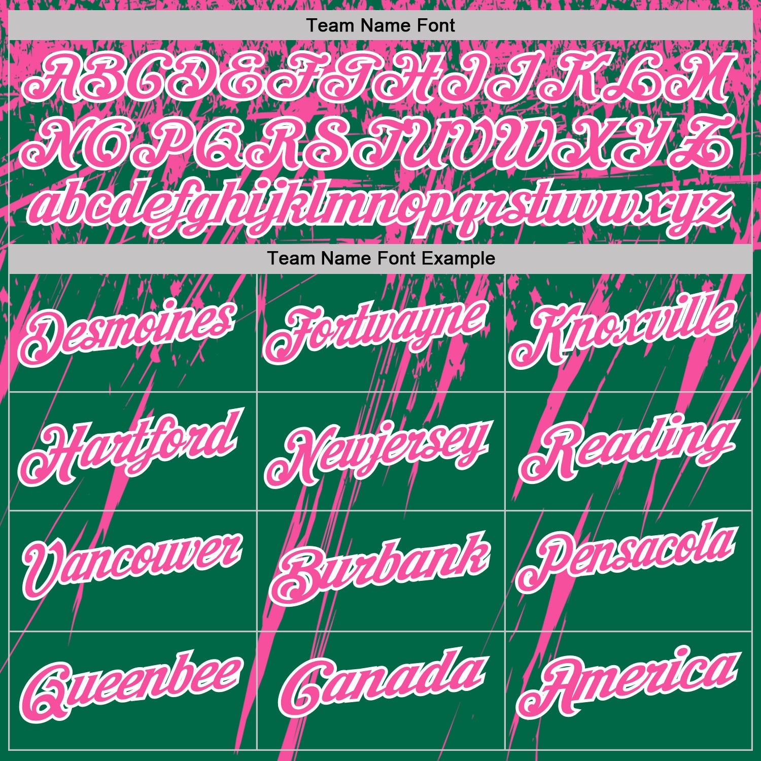 Custom Kelly Green Pink-White Distressed Scratch Brush Stroke Performance Polo Shirt view 4