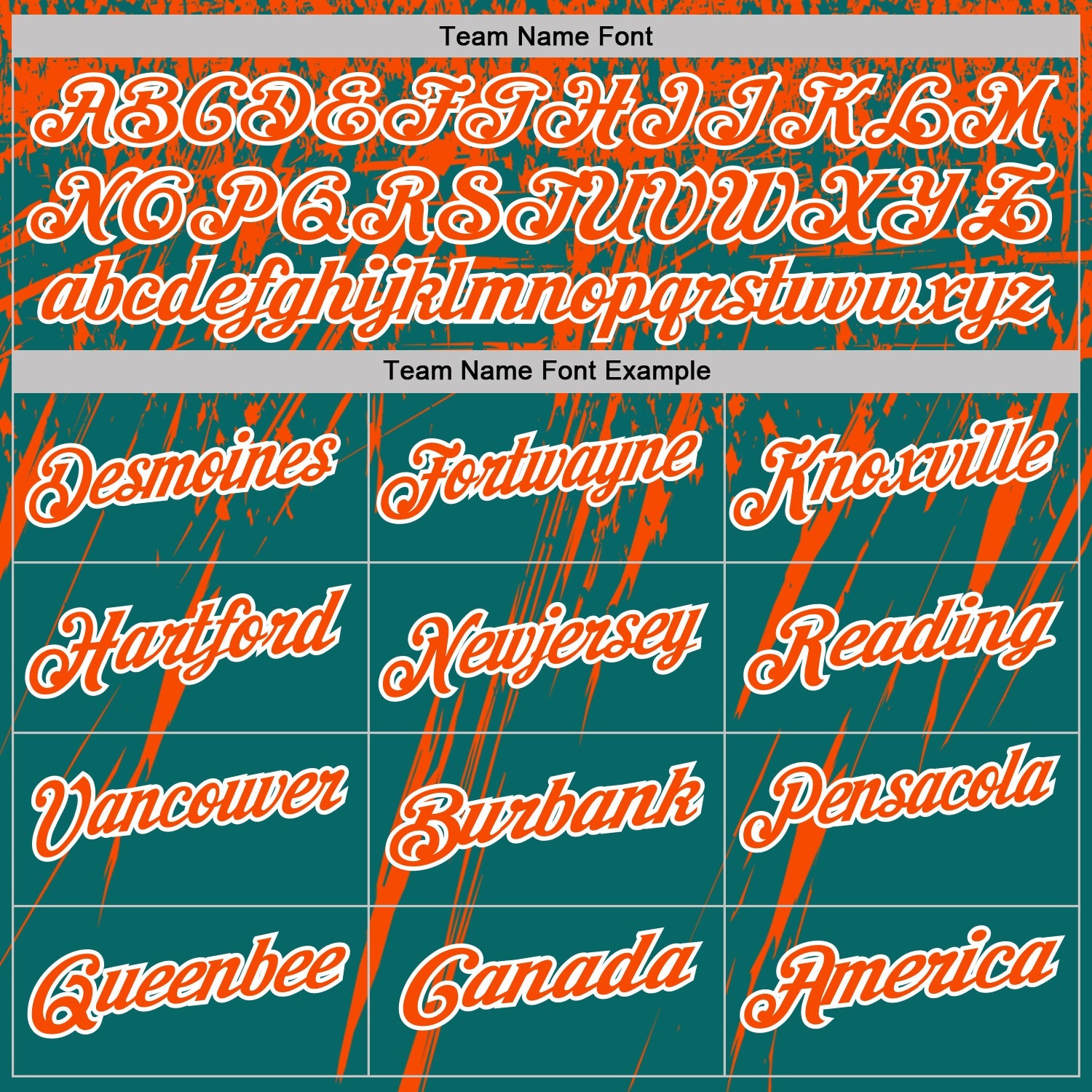 Custom Teal Orange-White Distressed Scratch Brush Stroke Performance Polo Shirt view 4