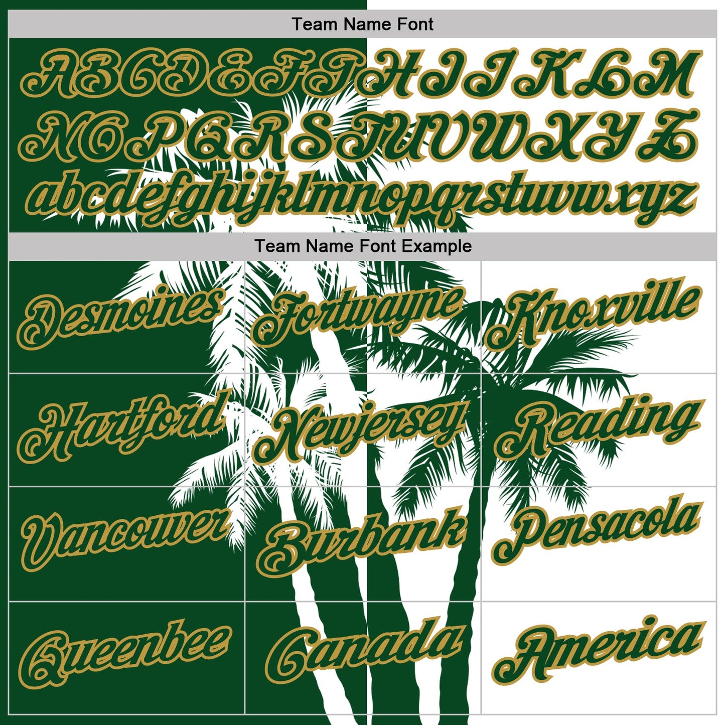 Custom White Green-Old Gold Hawaii Tropical Coastal Palm Trees Performance Polo Shirt view 4