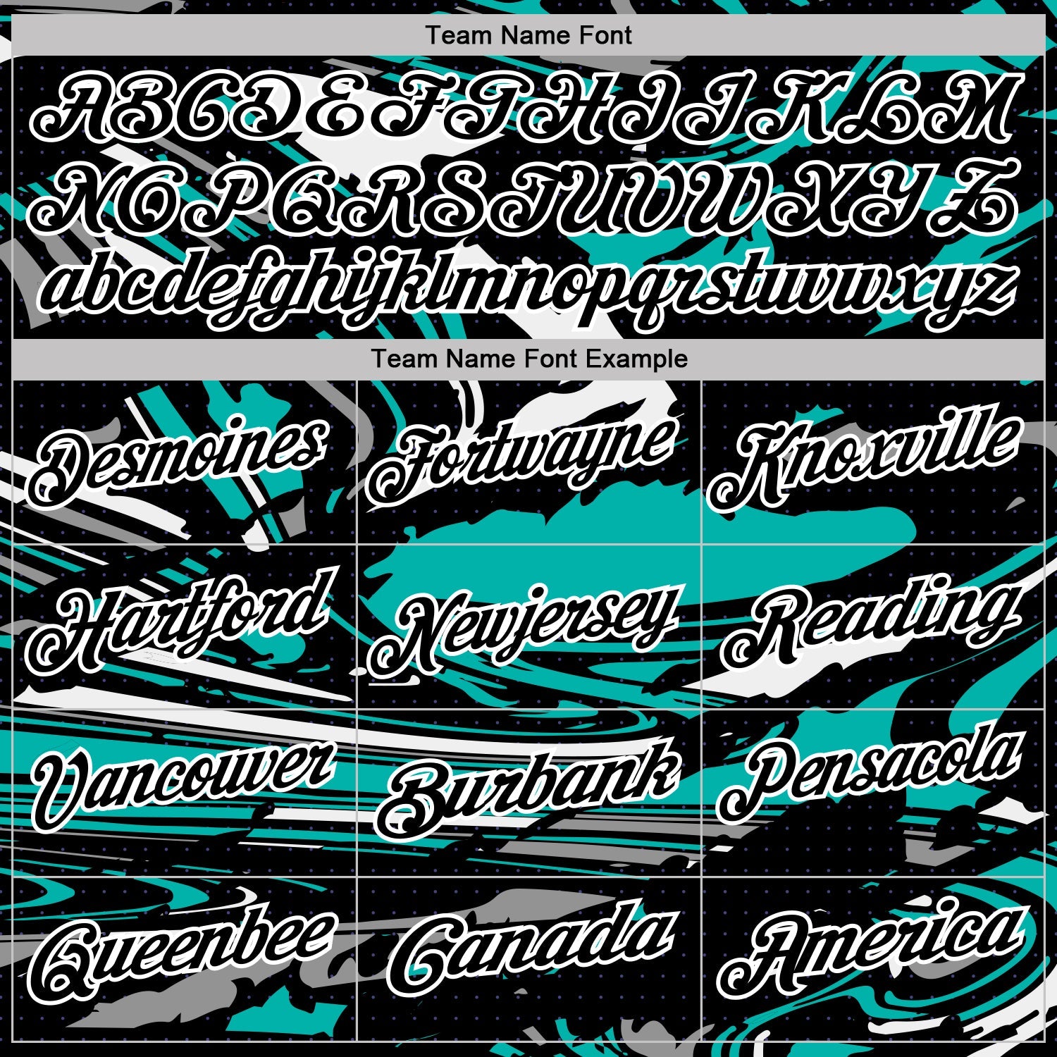 Custom Black Aqua Gray-White 3D Pattern Abstract Fluid Marble Performance Polo Shirt view 4
