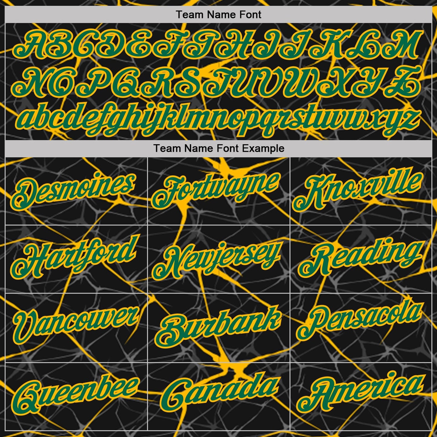 Custom Black Kelly Green-Gold 3D Pattern Abstract Network Crackle Performance Polo Shirt view 4