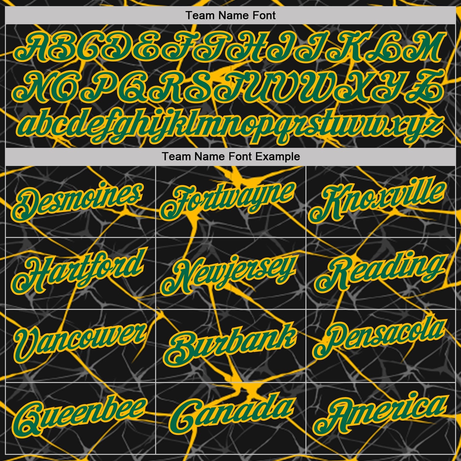 Custom Black Kelly Green-Gold 3D Pattern Abstract Network Crackle Performance Polo Shirt view 4