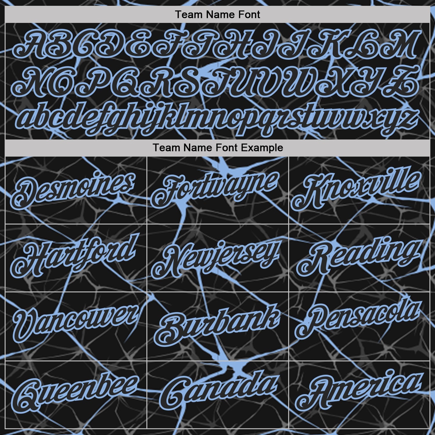 Custom Black-Light Blue 3D Pattern Abstract Network Crackle Performance Polo Shirt view 4