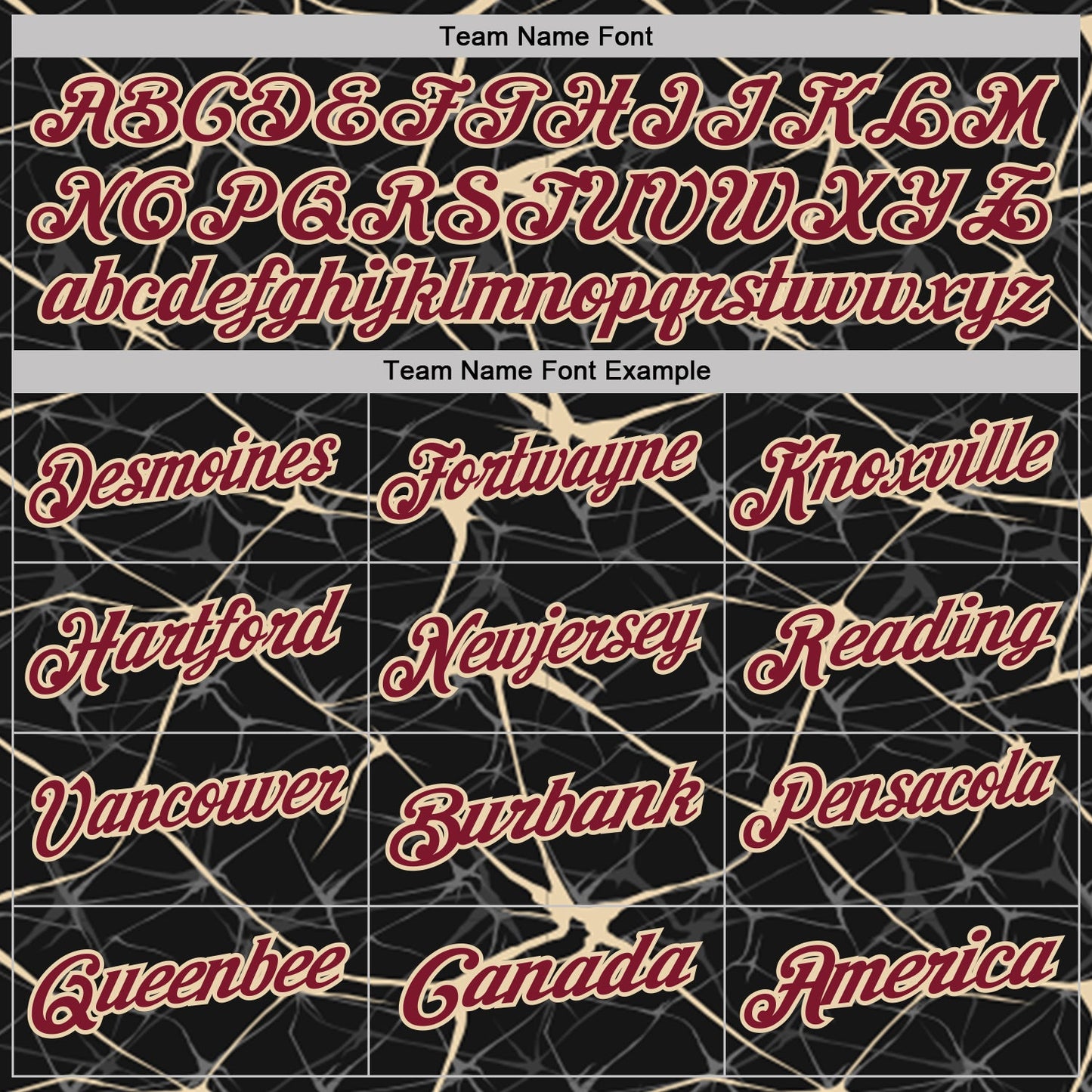 Custom Black Crimson-City Cream 3D Pattern Abstract Network Crackle Performance Polo Shirt view 4