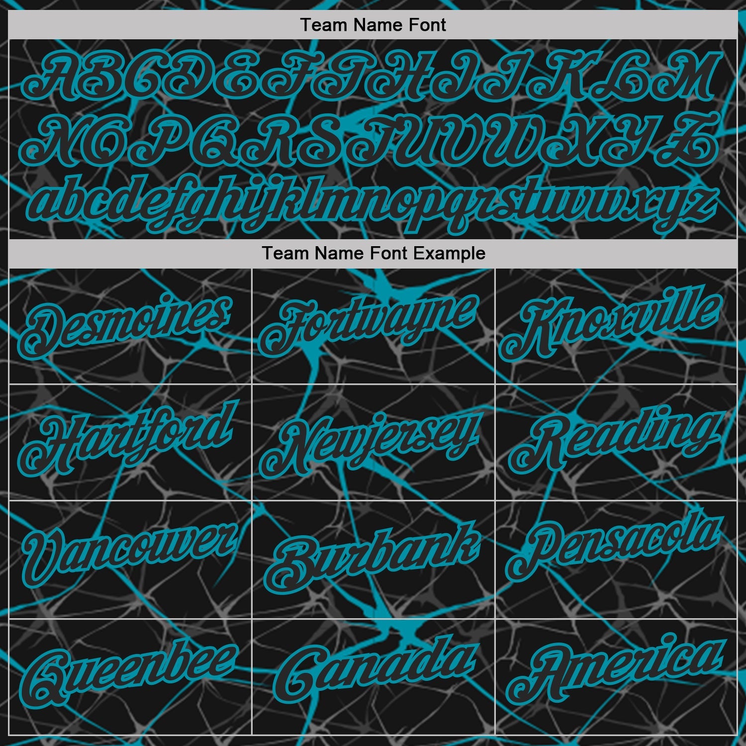 Custom Black-Teal 3D Pattern Abstract Network Crackle Performance Polo Shirt view 4