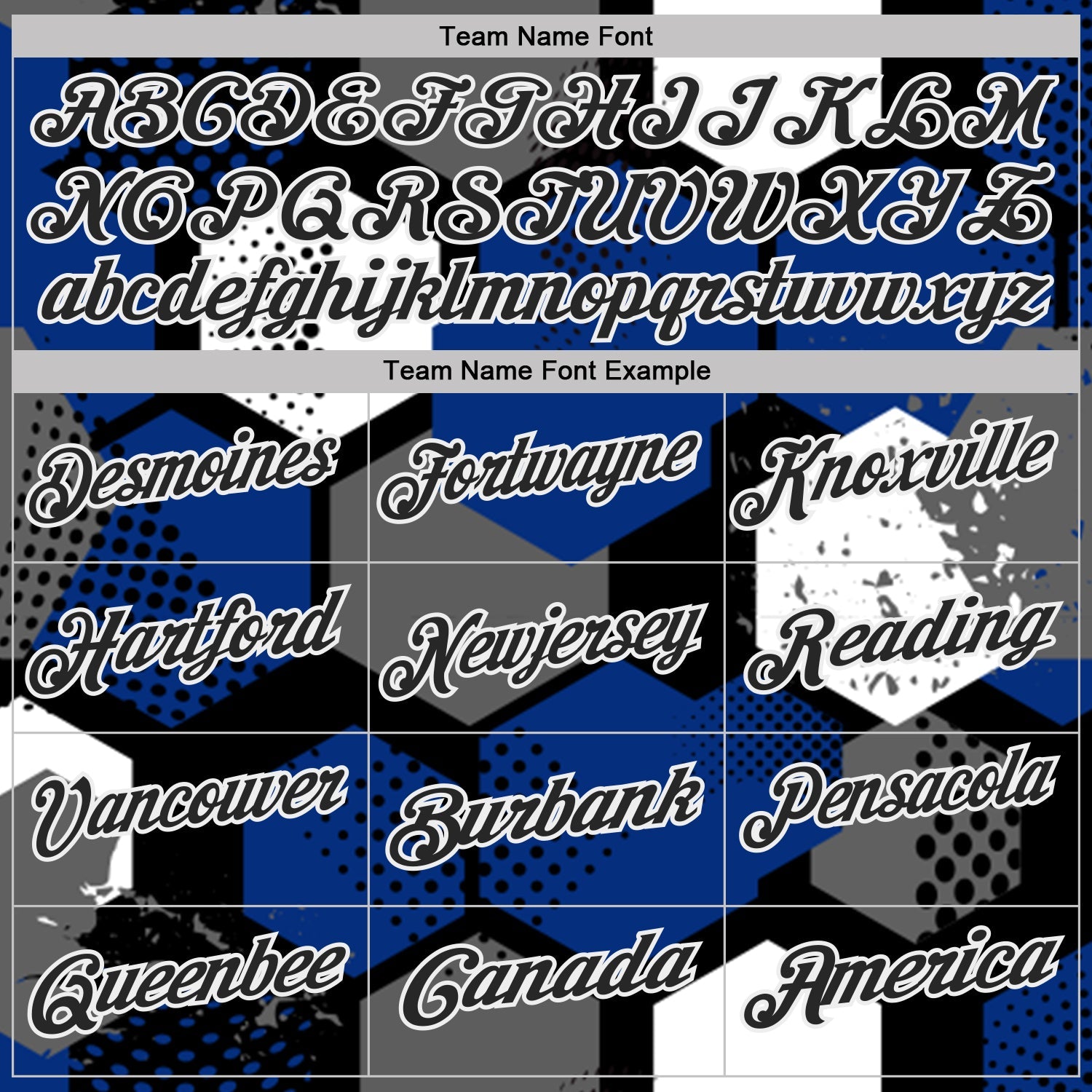 Custom Royal Black Gray-White Modern Geometric Tech Hexagon Grid Performance Polo Shirt view 4