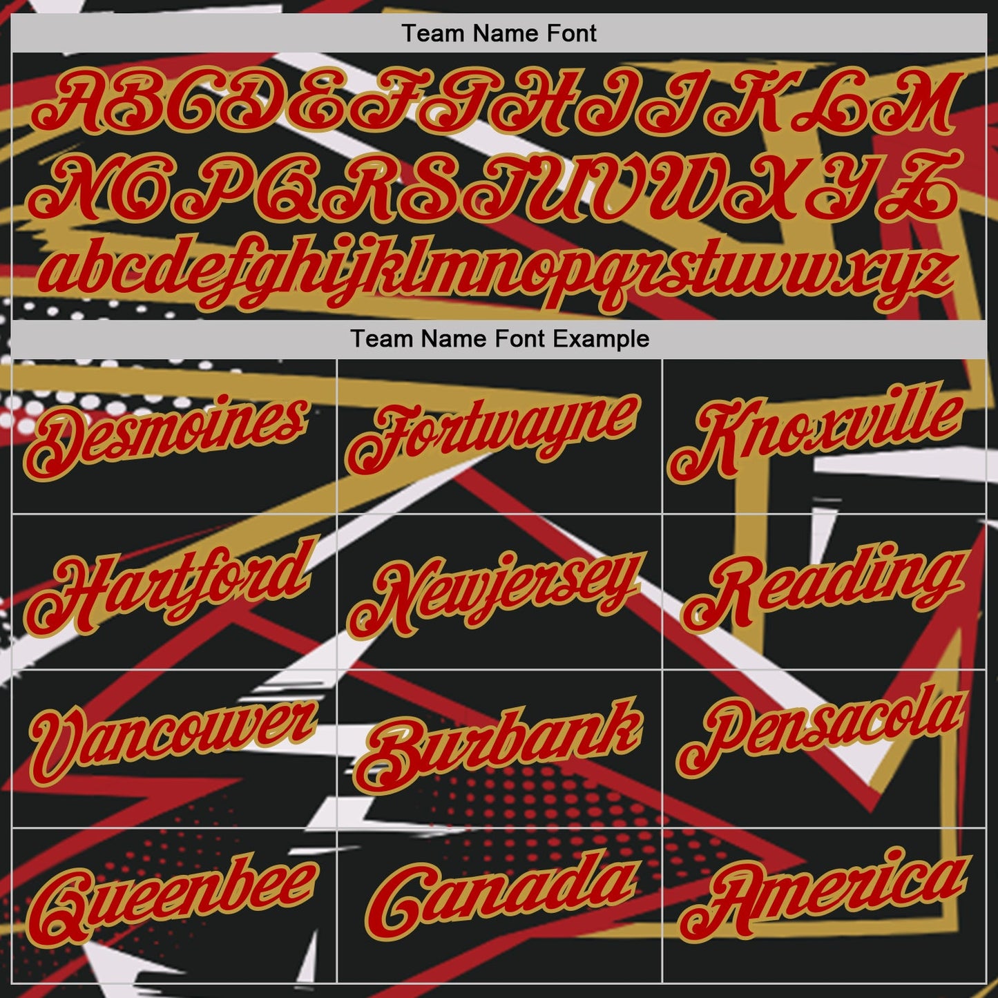 Custom Black Red-Old Gold Dynamic Geometric Shard Performance Polo Shirt view 4