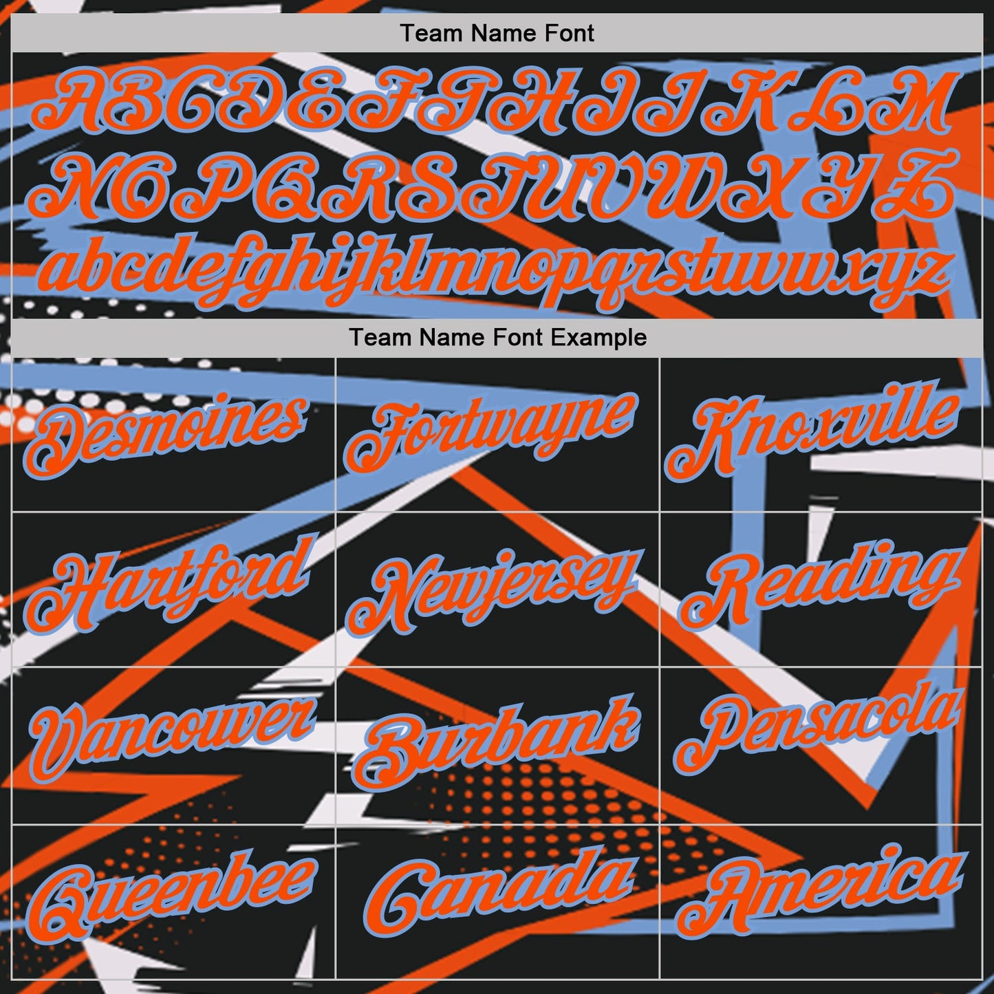 Custom Black Orange-Powder Blue Dynamic Geometric Shard Performance Polo Shirt view 4