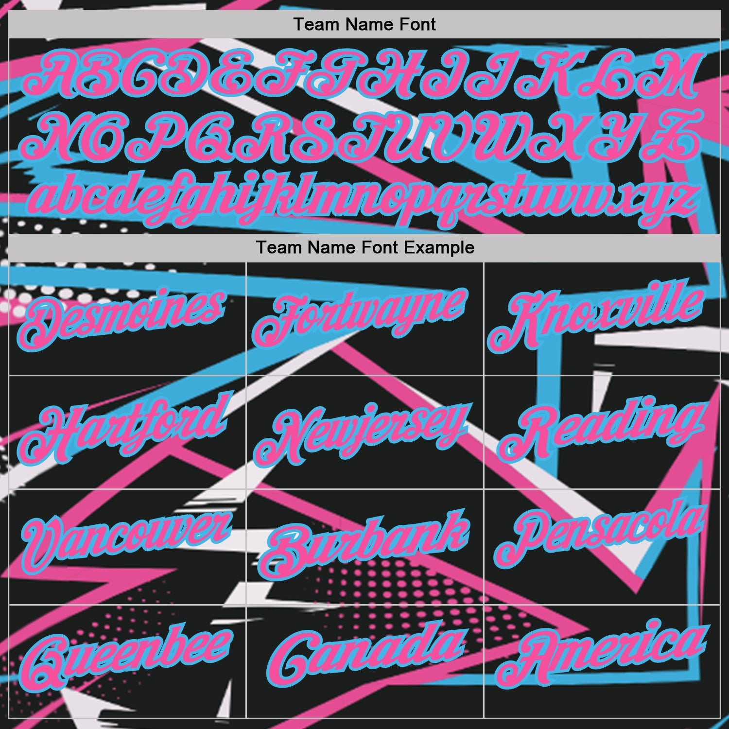 Custom Black Pink-Sky Blue Dynamic Geometric Shard Performance Polo Shirt view 4