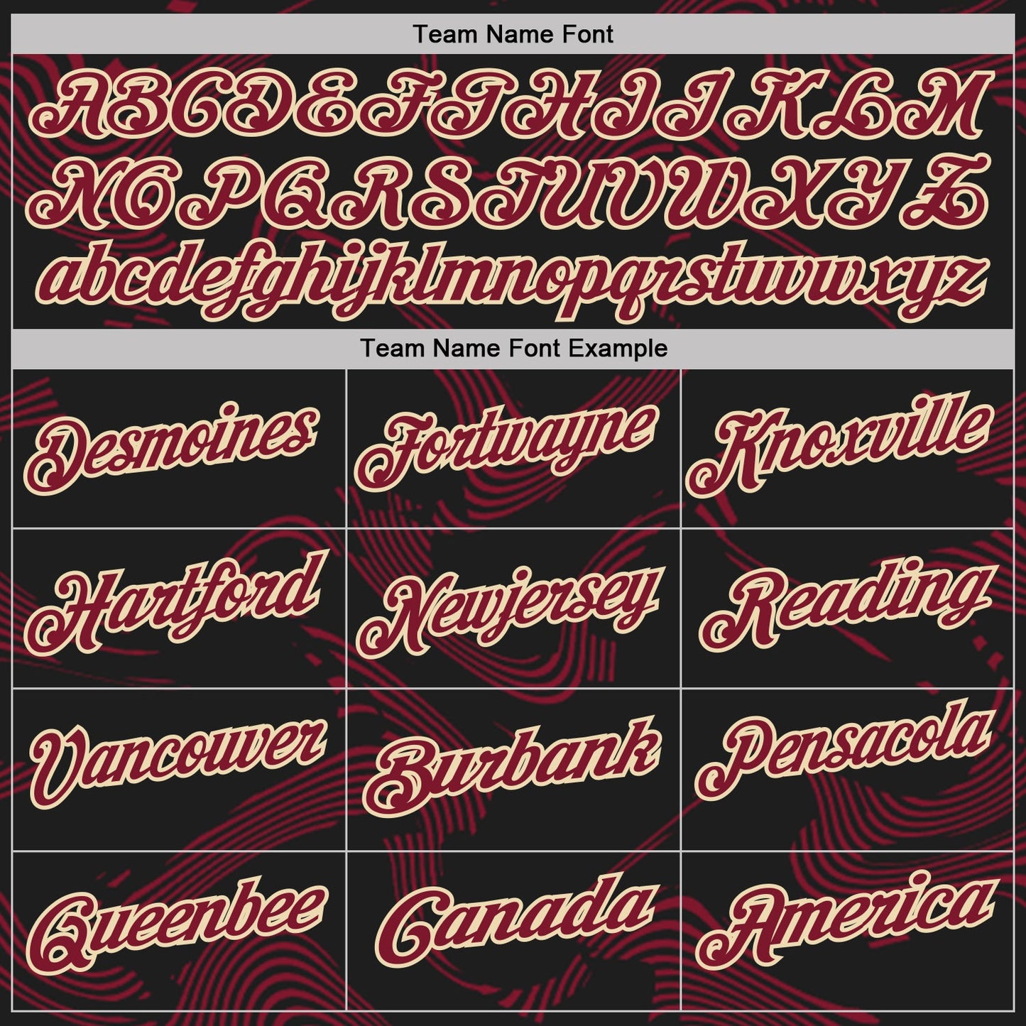Custom Black Crimson-Cream 3D Pattern Abstract Fluid Swirl Line Performance Polo Shirt view 4
