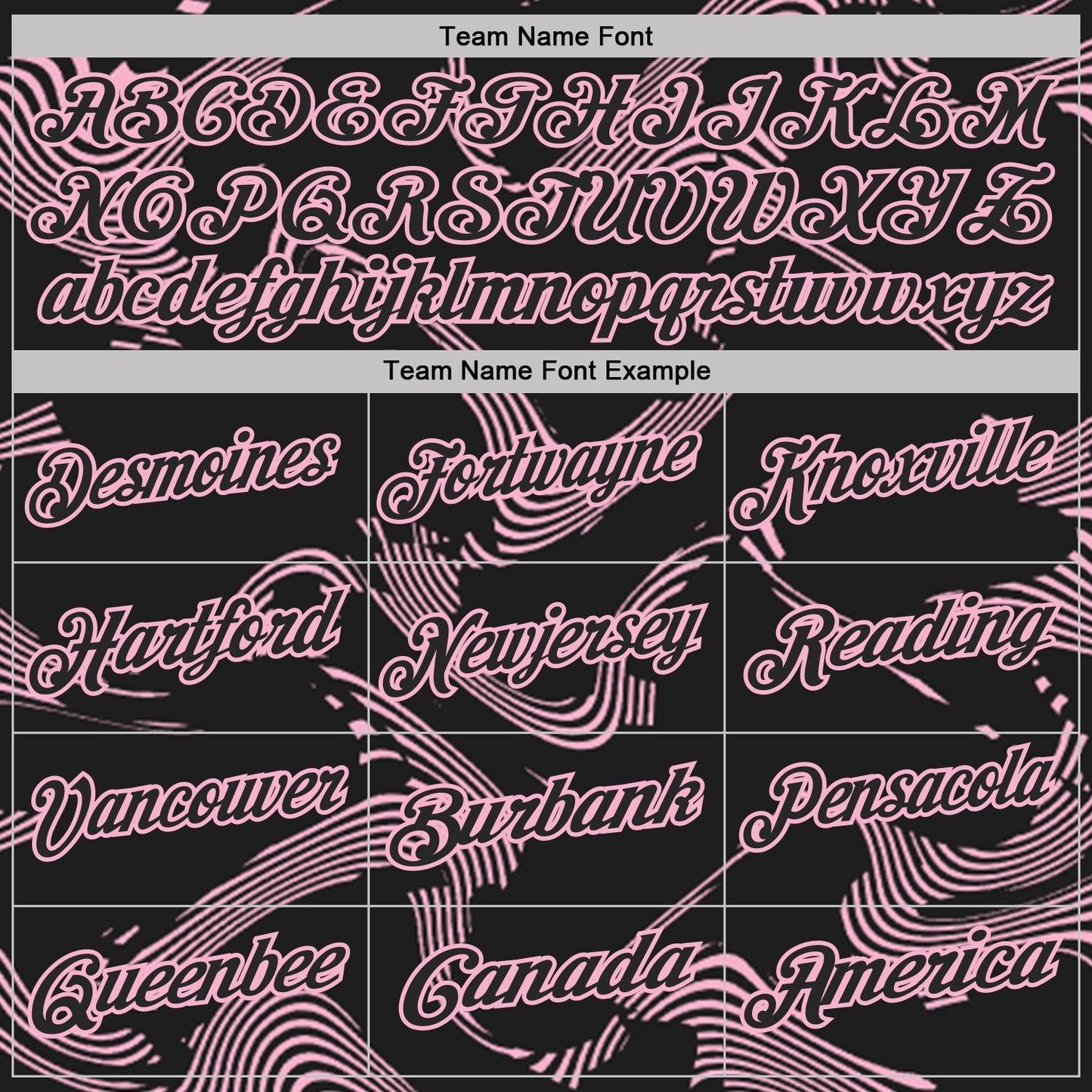 Custom Black-Light Pink 3D Pattern Abstract Fluid Swirl Line Performance Polo Shirt view 4
